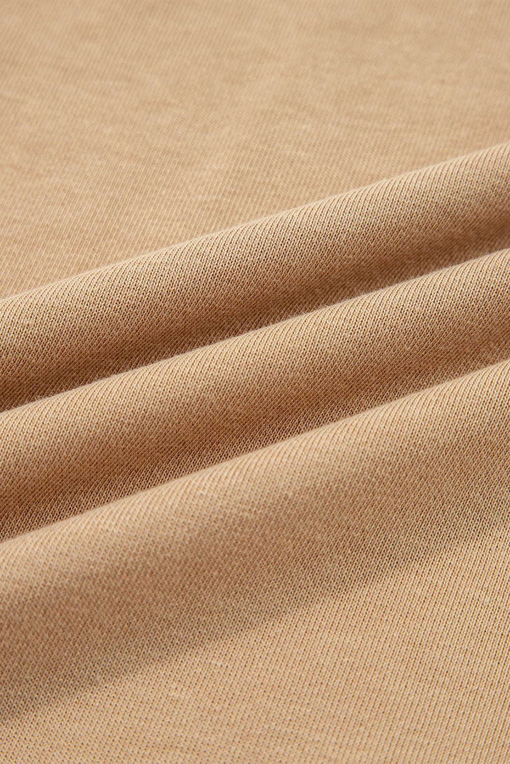 Light French Beige Varsity Striped Detail Drop Shoulder Oversized Sweatshirt-Tops/Sweatshirts & Hoodies-[Adult]-[Female]-2022 Online Blue Zone Planet