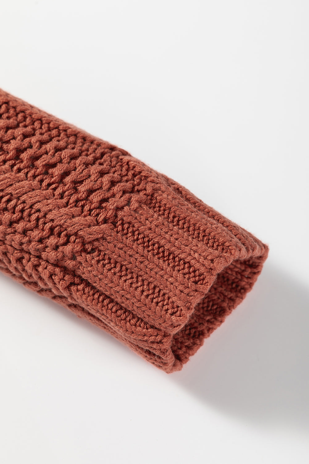 Redwood Burl Chunky Fit Slouchy Textured Knit Sweater-TOPS / DRESSES-[Adult]-[Female]-2022 Online Blue Zone Planet