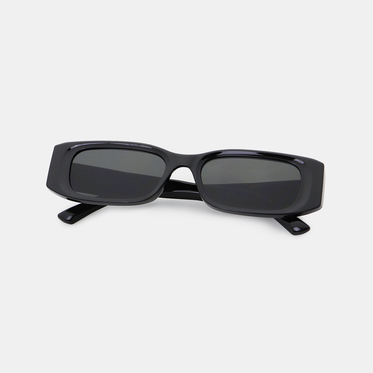 Polycarbonate Frame Rectangle Sunglasses-SUN GLASSES-[Adult]-[Female]-2022 Online Blue Zone Planet