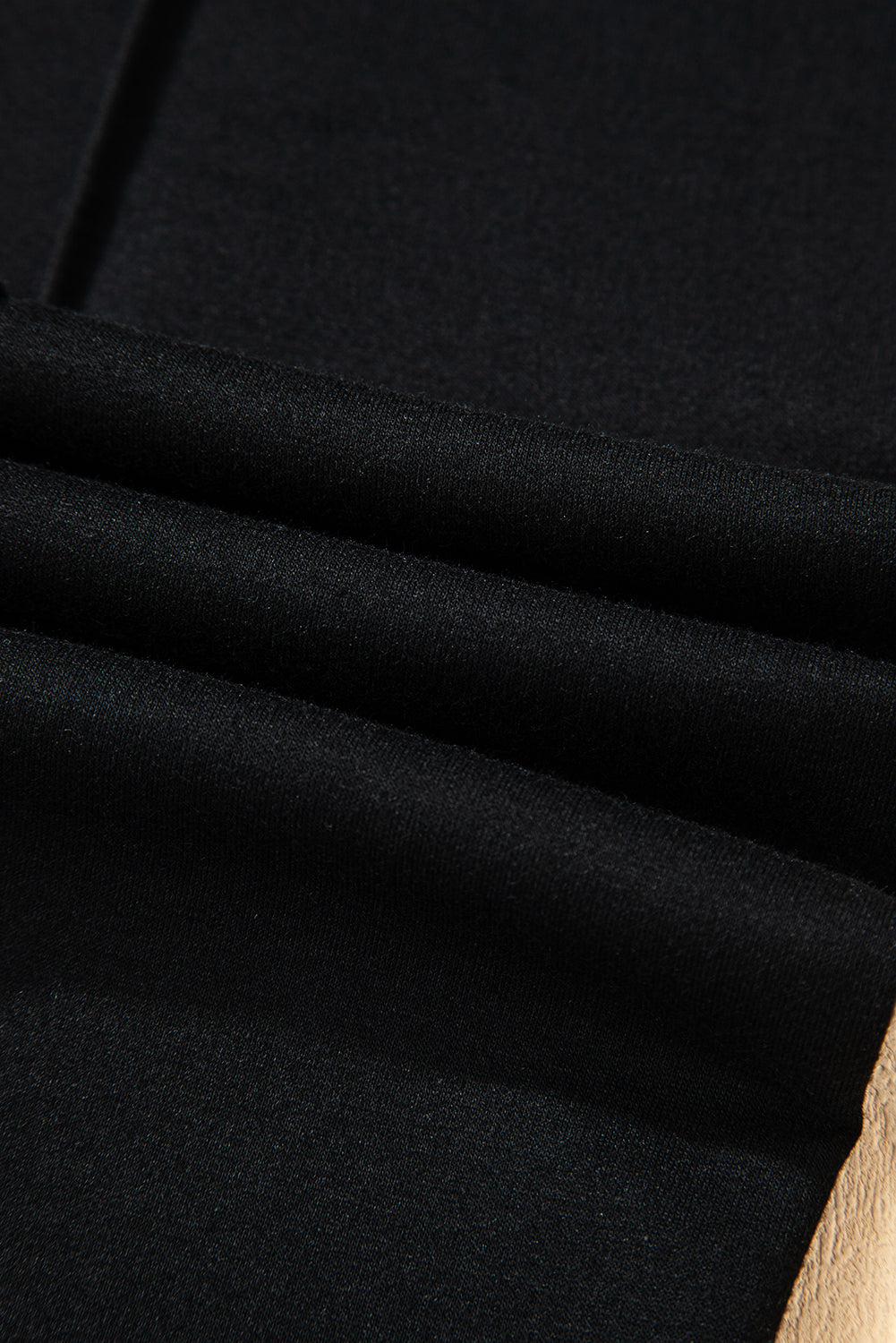 Black Double Zipper Hooded Jacket and Sweatpants Active Set-Tops / Dresses-[Adult]-[Female]-2022 Online Blue Zone Planet