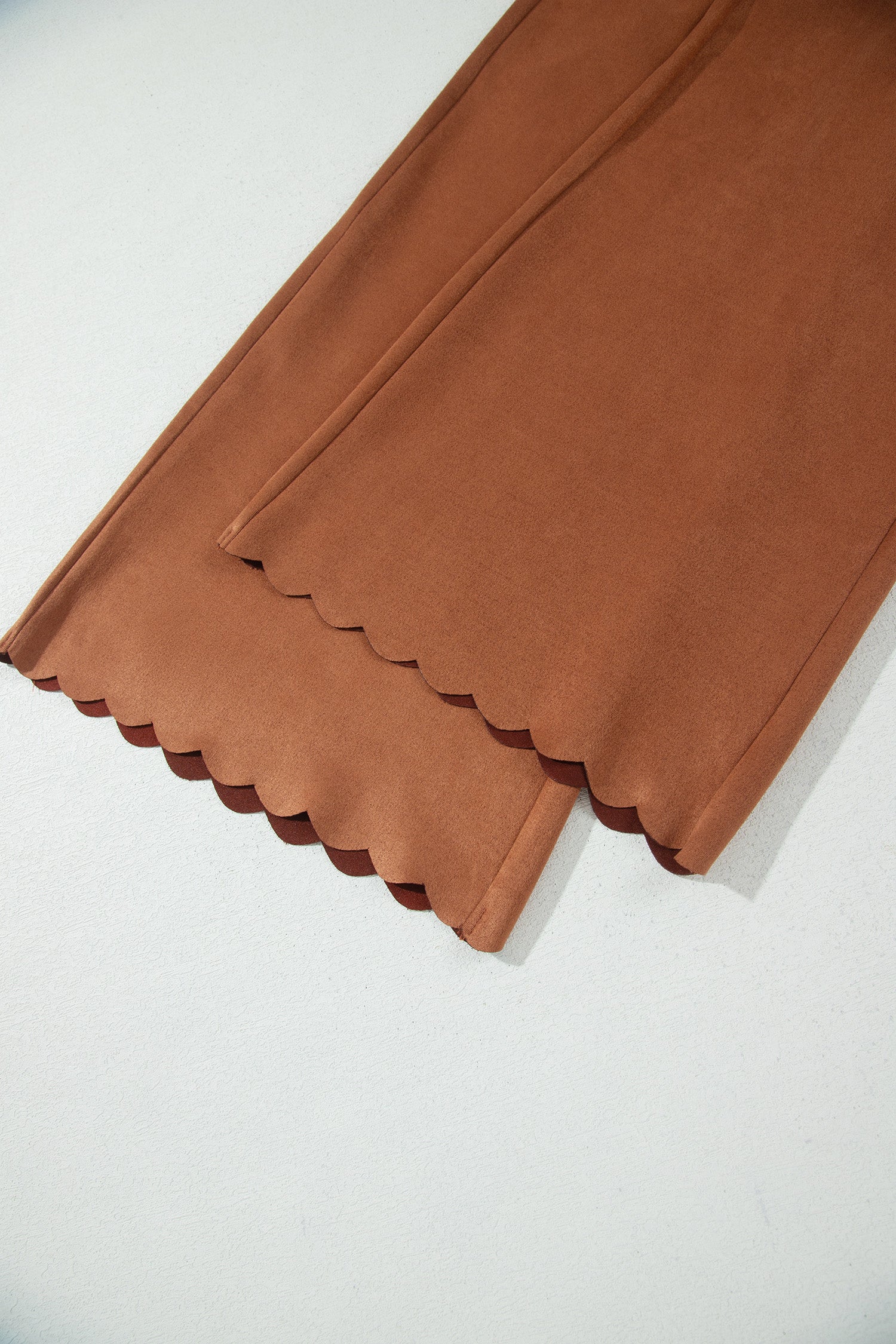 Thai Curry Scalloped Edge Pocket Full-Length Pant-Bottoms/Pants & Culotte-[Adult]-[Female]-2022 Online Blue Zone Planet