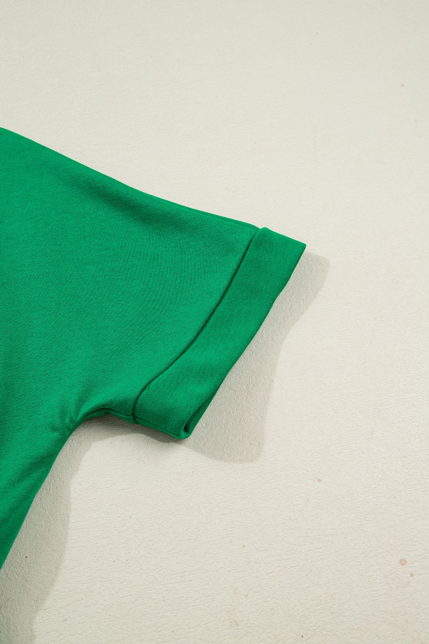 Bright Green Contrast Patchwork Half Zip Elastic Waist Short Sleeve Mini Dress-Dresses/Mini Dresses-[Adult]-[Female]-2022 Online Blue Zone Planet