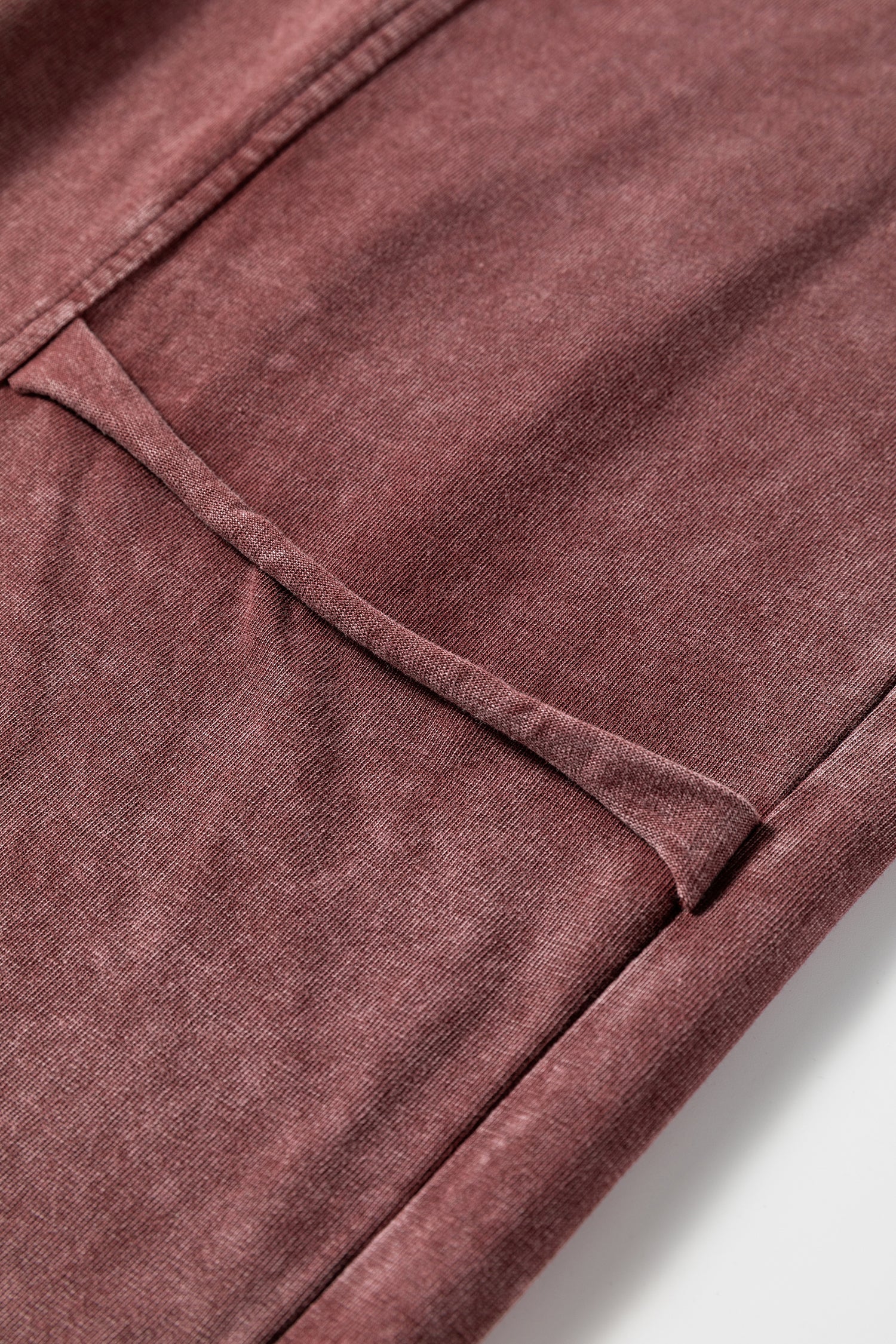 Wild Ginger Mineral Wash Lace-Up High Waist Raw Hem Patched Pocket Pants-Bottoms/Pants & Culotte-[Adult]-[Female]-2022 Online Blue Zone Planet