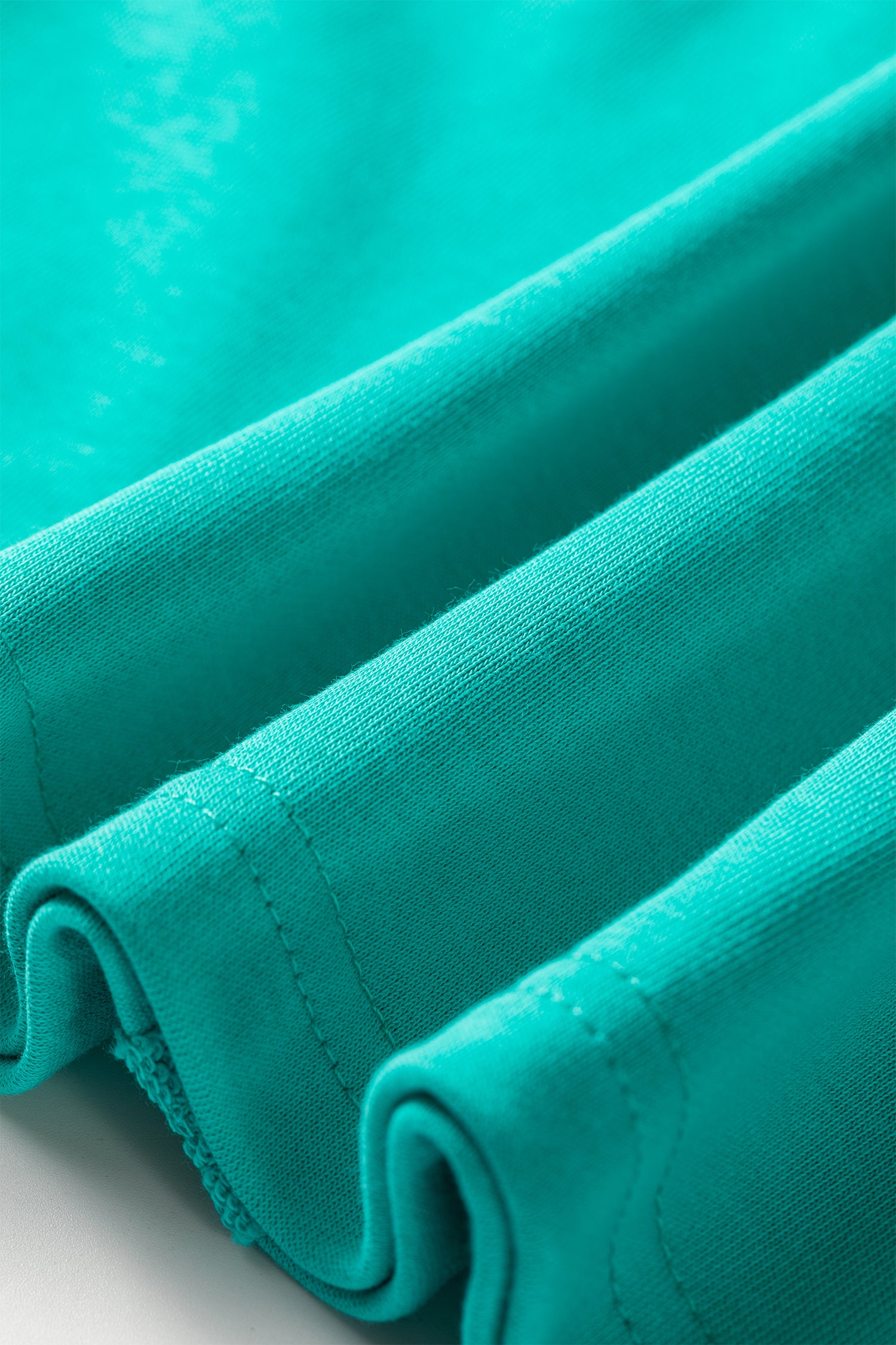Sea Green Relaxed Fit Polo T Shirt Dress-TOPS / DRESSES-[Adult]-[Female]-2022 Online Blue Zone Planet