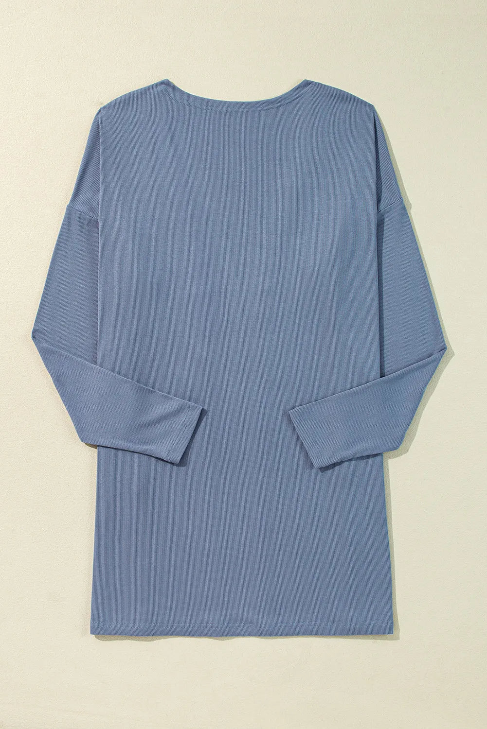 Slit Open Front Long Sleeve Cover Up-TOPS / DRESSES-[Adult]-[Female]-2022 Online Blue Zone Planet