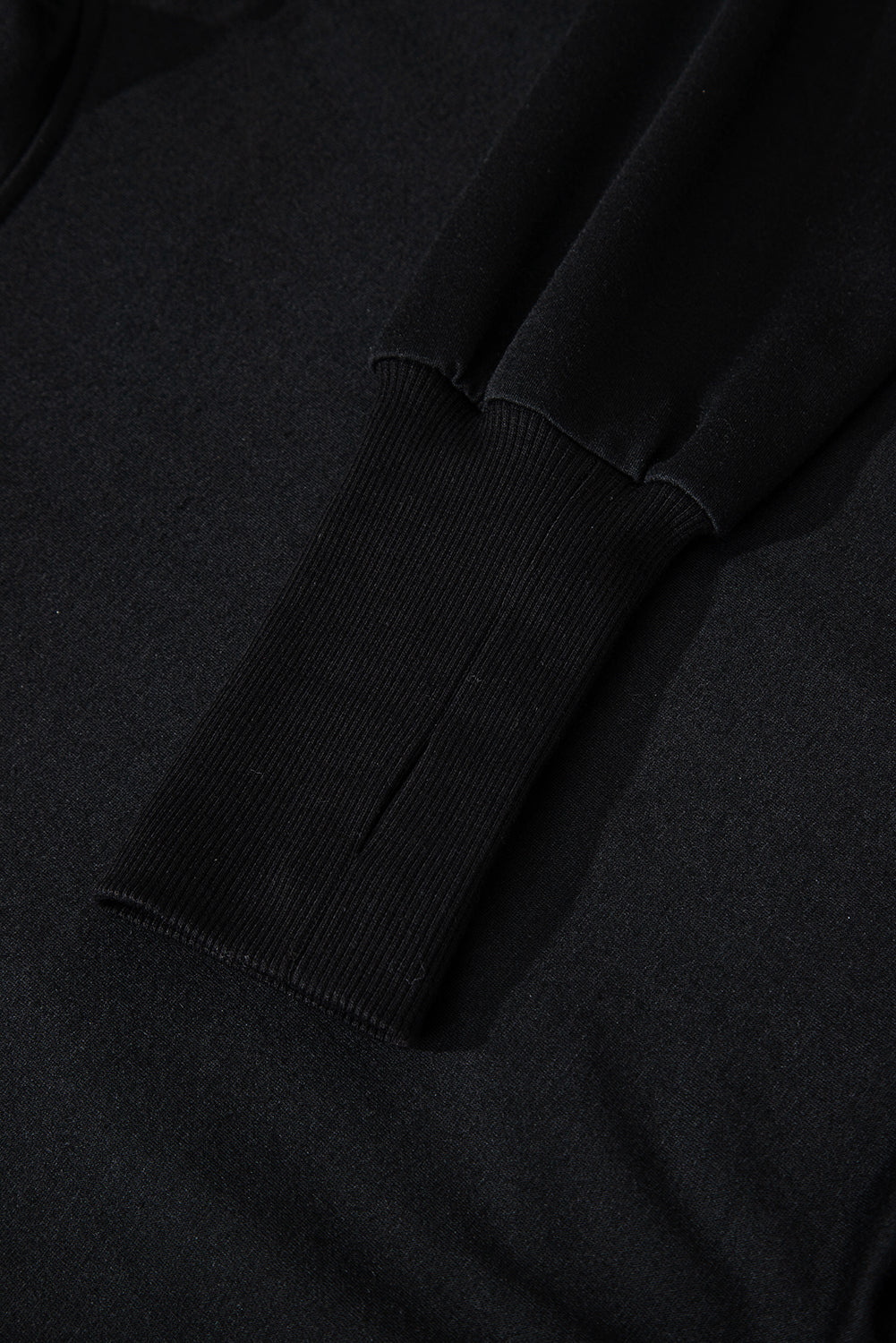 Black Double Zipper Hooded Jacket and Sweatpants Active Set-Tops / Dresses-[Adult]-[Female]-2022 Online Blue Zone Planet