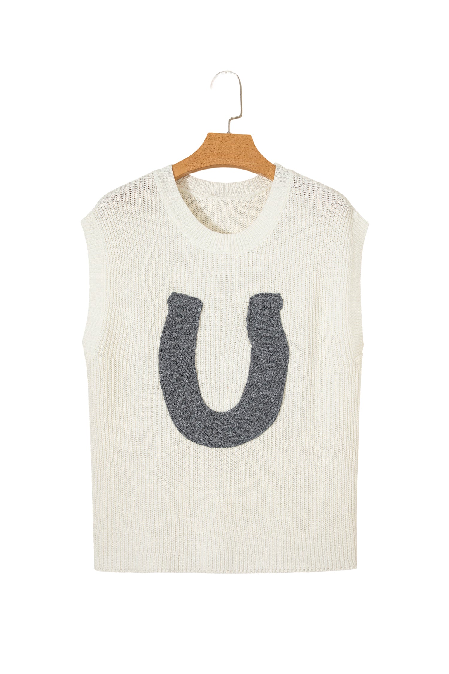 Turquoise Crochet Horseshoe Short Sleeve Knit Sweater-TOPS / DRESSES-[Adult]-[Female]-2022 Online Blue Zone Planet