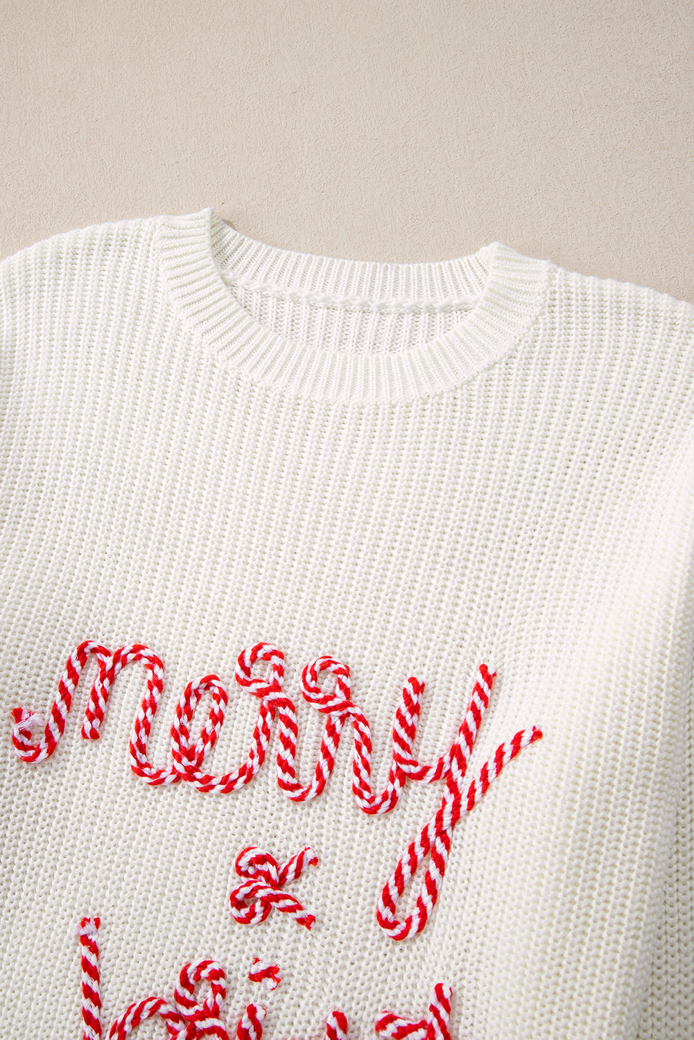 Bright White Merry & Bright Christmas Sweater-Sweaters-[Adult]-[Female]-2022 Online Blue Zone Planet