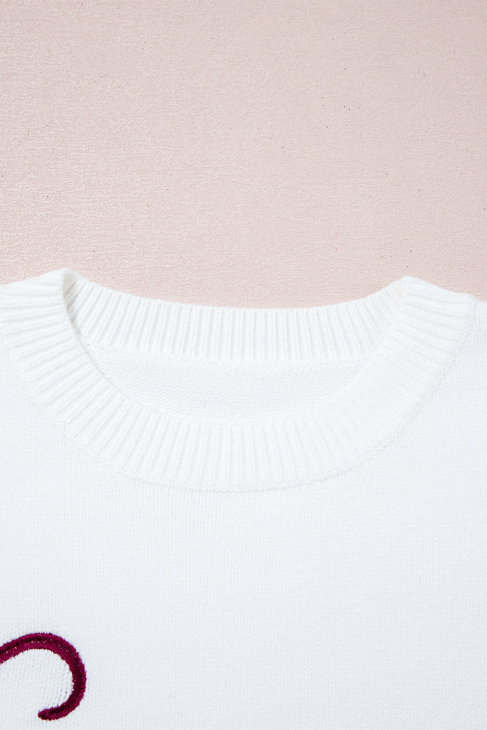 White See You Cowboy Embroidered Western Graphic Sweater-TOPS / DRESSES-[Adult]-[Female]-2022 Online Blue Zone Planet