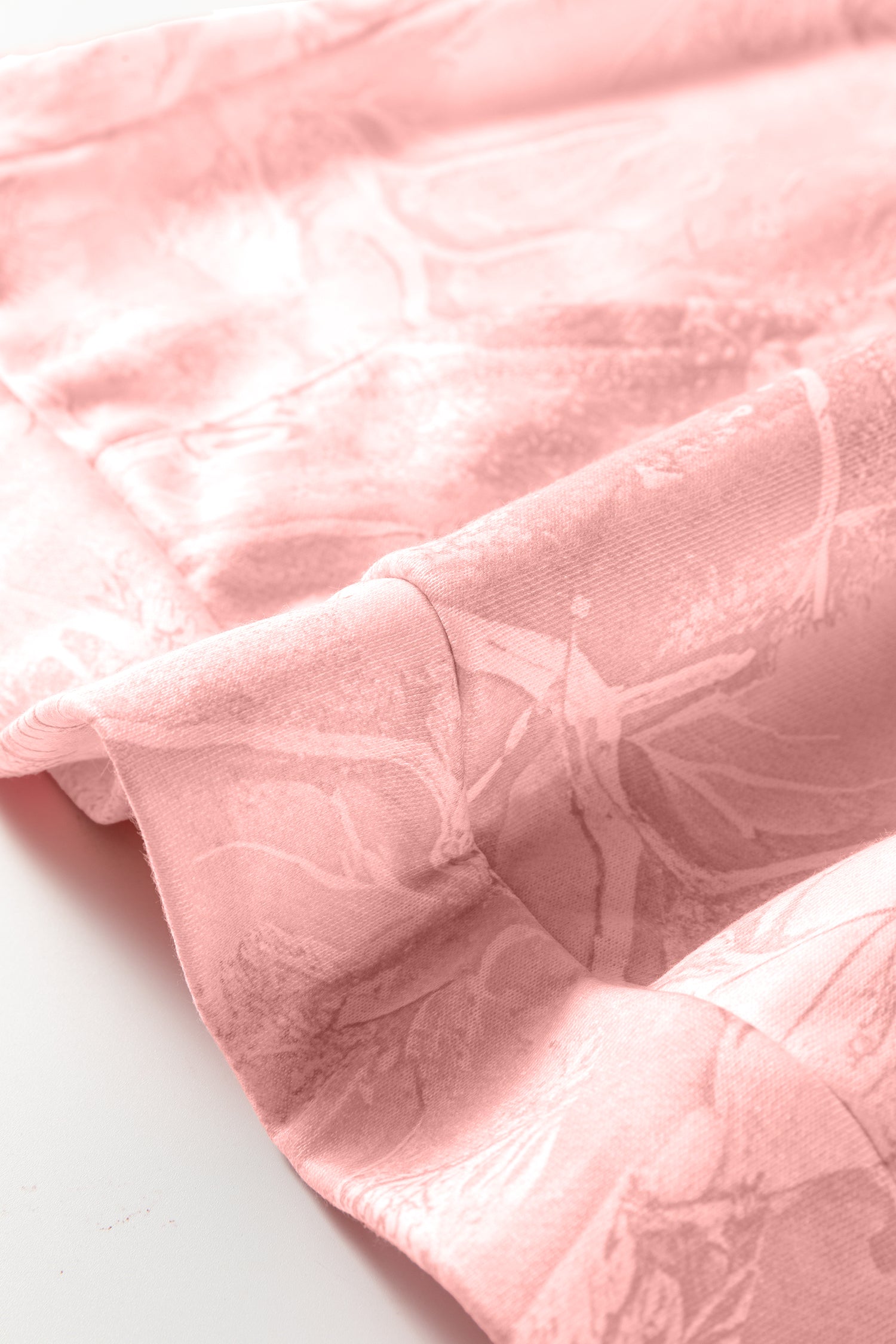 Beige Camouflage Woodland Print Oversized Sporty Hoodie-Tops / Dresses-[Adult]-[Female]-2022 Online Blue Zone Planet