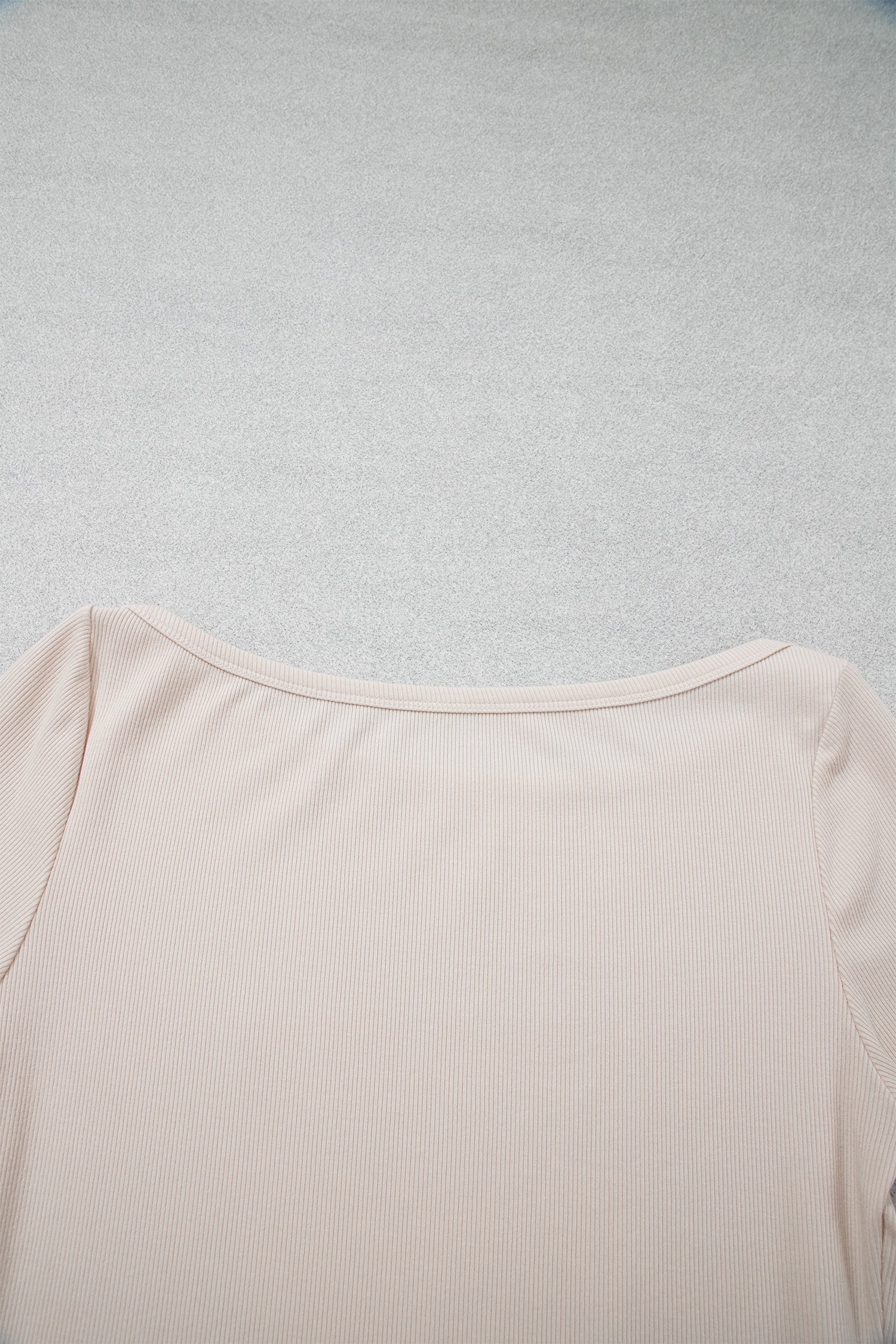 Jet Stream Lace Cuff Patchwork Round Neck Long Sleeve Top-Tops/Long Sleeve Tops-[Adult]-[Female]-2022 Online Blue Zone Planet