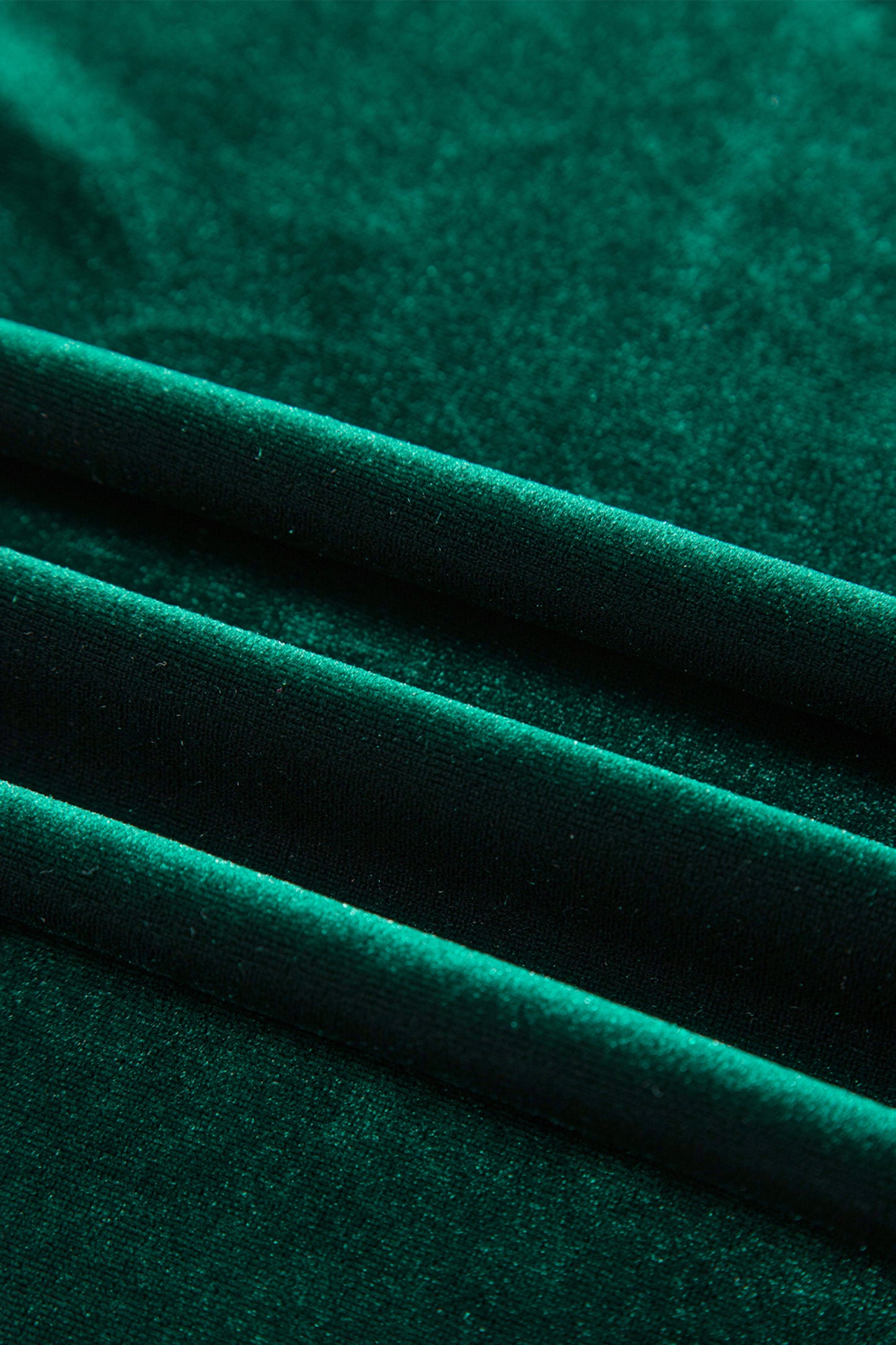 Evergreen Asymmetric Button Keyhole Neck Long Sleeve Velvet Blouse-Tops/Blouses & Shirts-[Adult]-[Female]-2022 Online Blue Zone Planet