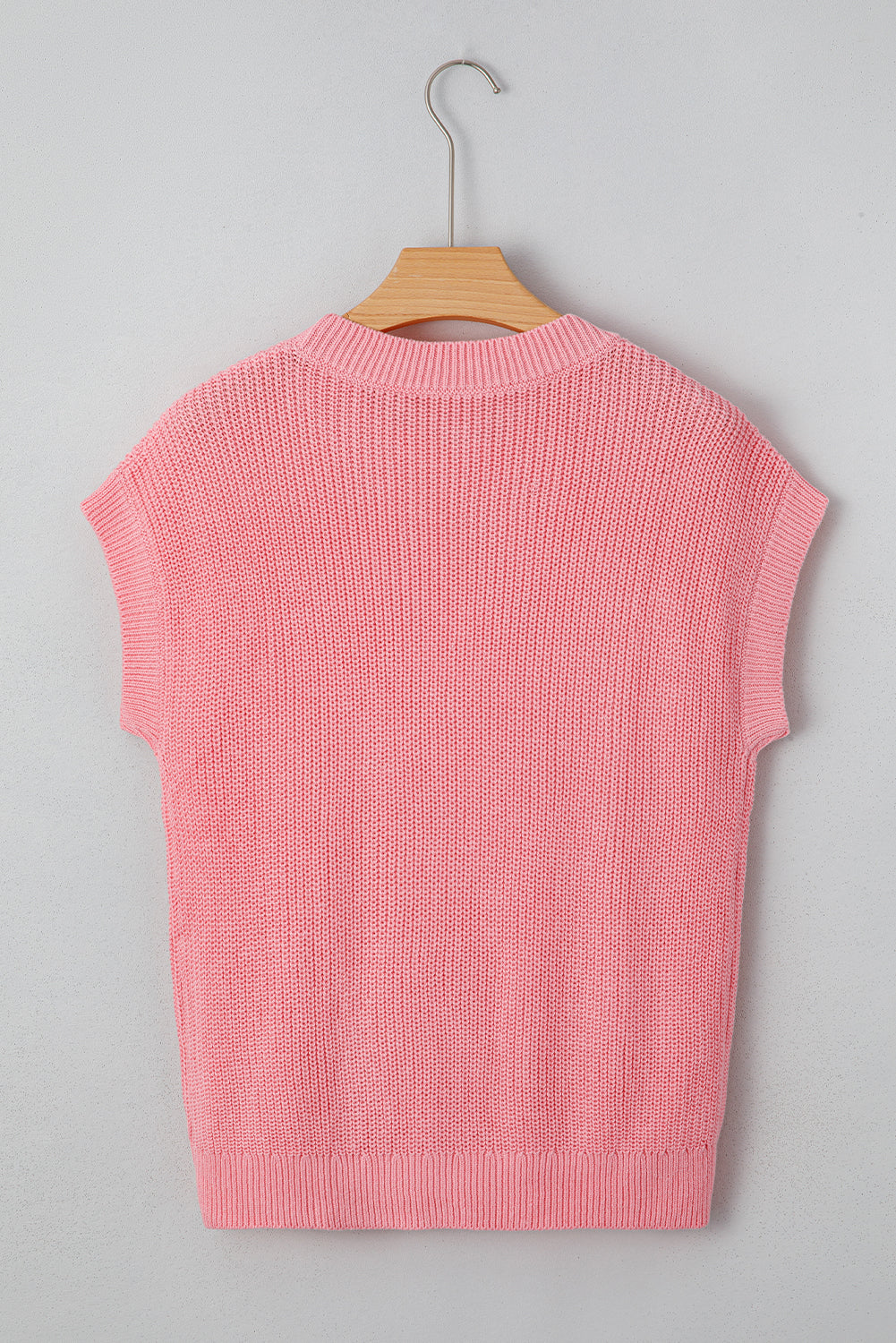 Gossamer Pink Nutcracker Cutie Sequin Graphic Short Sleeve Sweater-Sweaters & Cardigans/Short Sleeve Sweaters-[Adult]-[Female]-2022 Online Blue Zone Planet