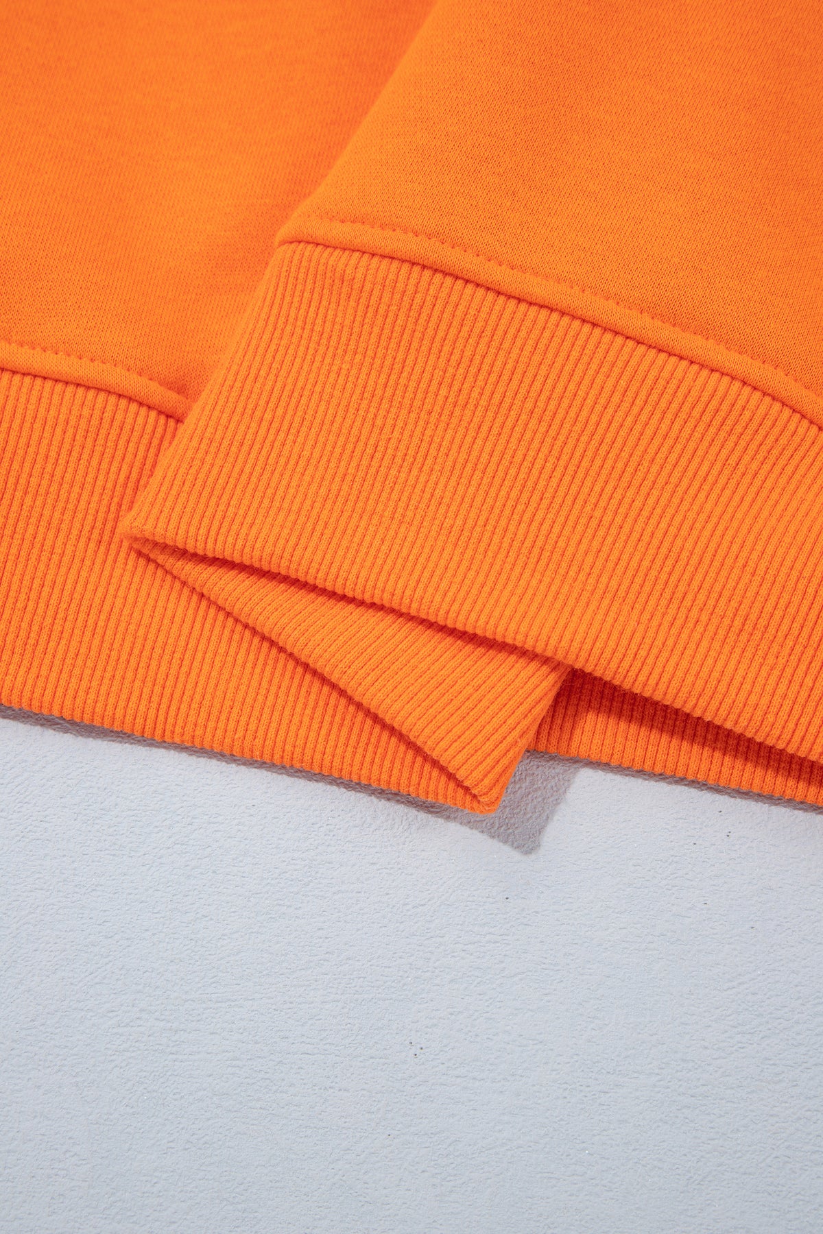 Carrot Gingham Plaid Oversized Pullover Sweatshirt-Tops/Sweatshirts & Hoodies-[Adult]-[Female]-2022 Online Blue Zone Planet