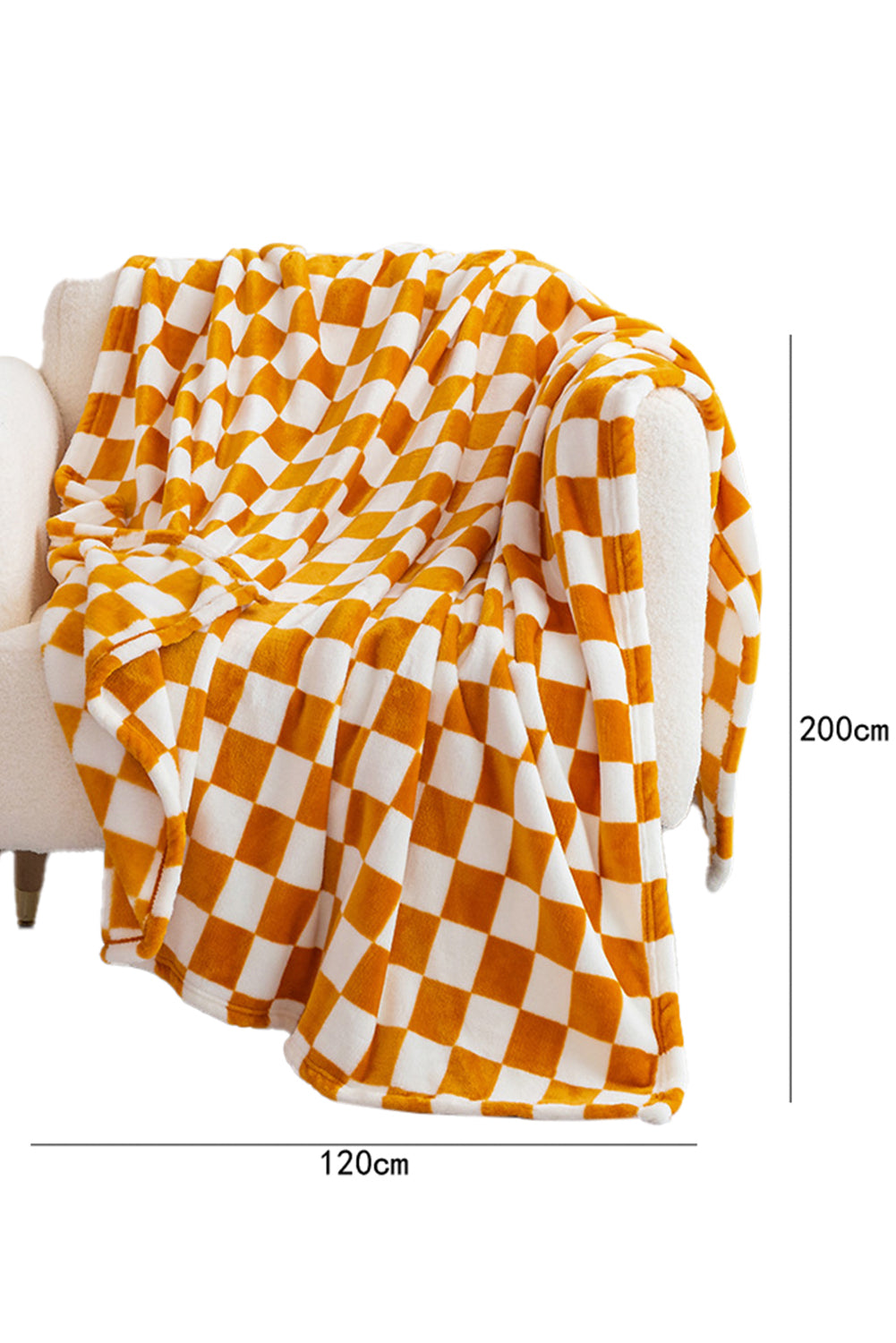 Black Checkerboard Printed Soft Throw Blanket-Accessories & Jewelry-[Adult]-[Female]-2022 Online Blue Zone Planet