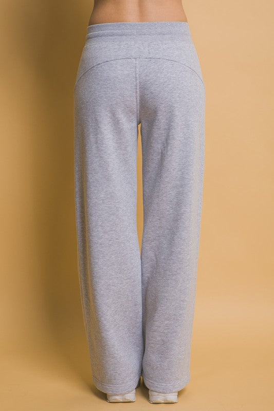 Love Tree Drawstring Wide Leg Sweatpants with Pockets-BOTTOMS SIZES SMALL MEDIUM LARGE-[Adult]-[Female]-2022 Online Blue Zone Planet