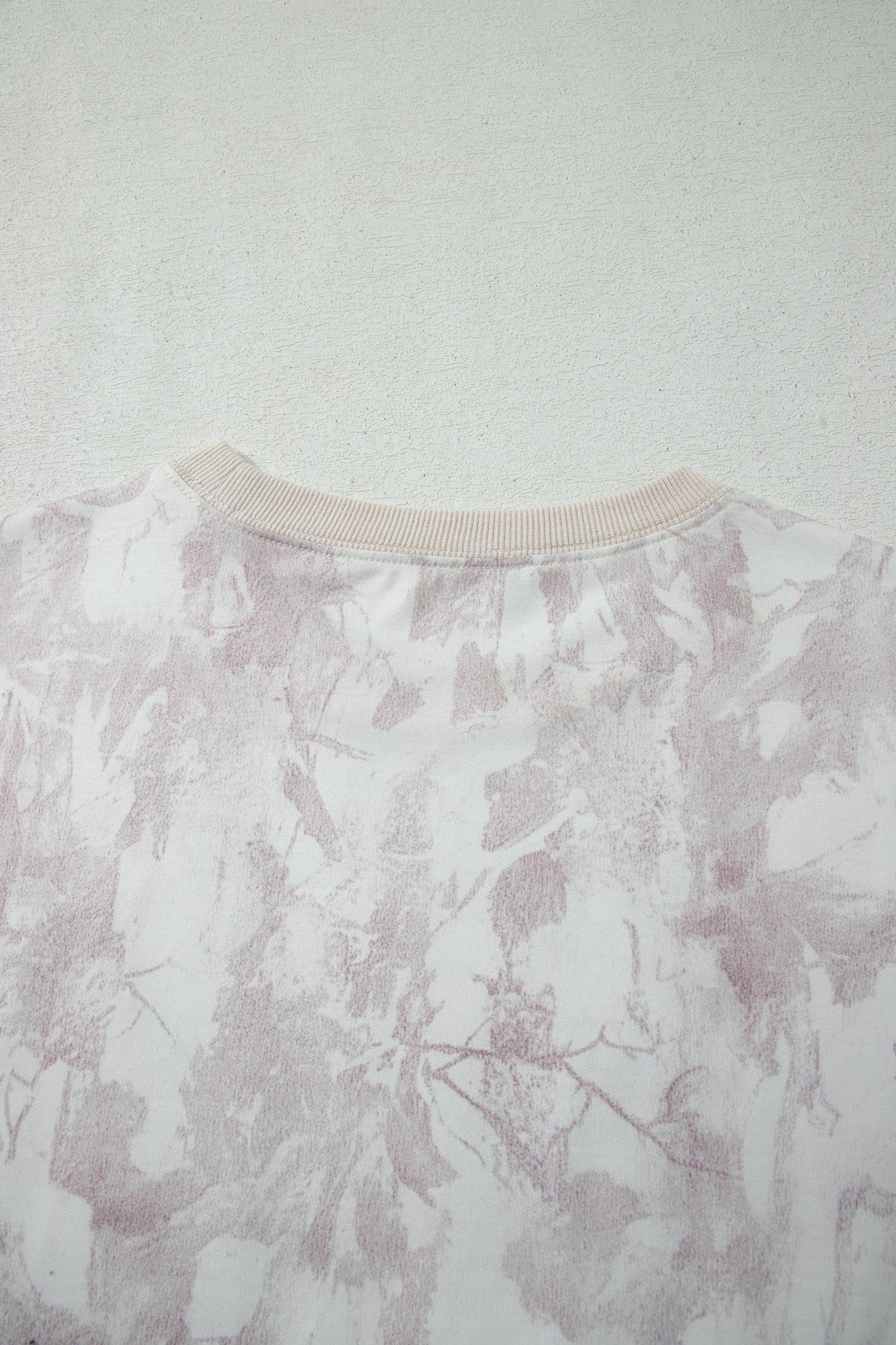 Gray Woodland Camo Print Raw Edge Cropped Top Skirt Set-Two Piece Sets/Two Piece Dresses-[Adult]-[Female]-2022 Online Blue Zone Planet