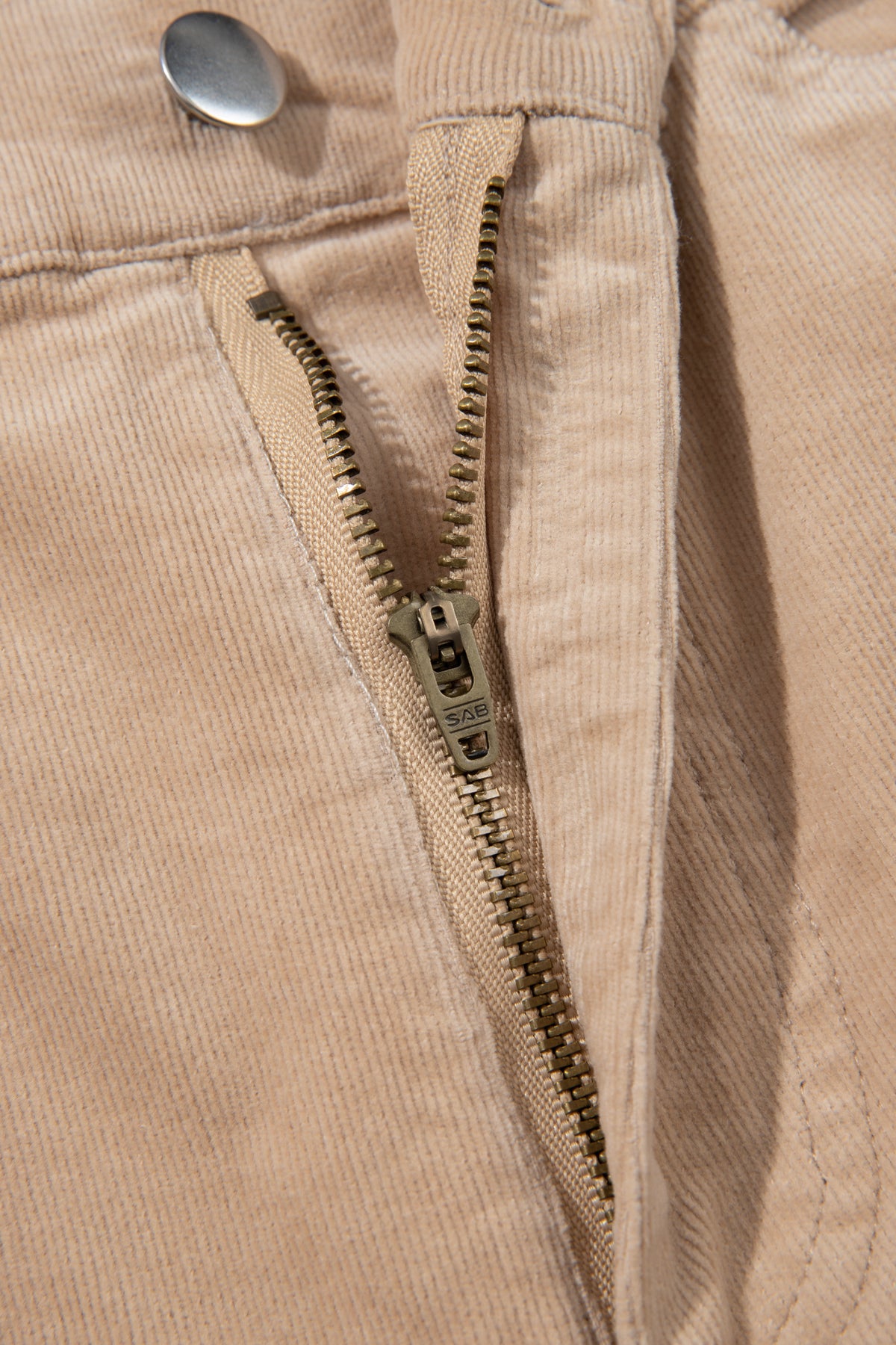 Smoke Gray Corduroy Side Panel Colorblock Straight Leg Pants-Bottoms/Pants & Culotte-[Adult]-[Female]-2022 Online Blue Zone Planet