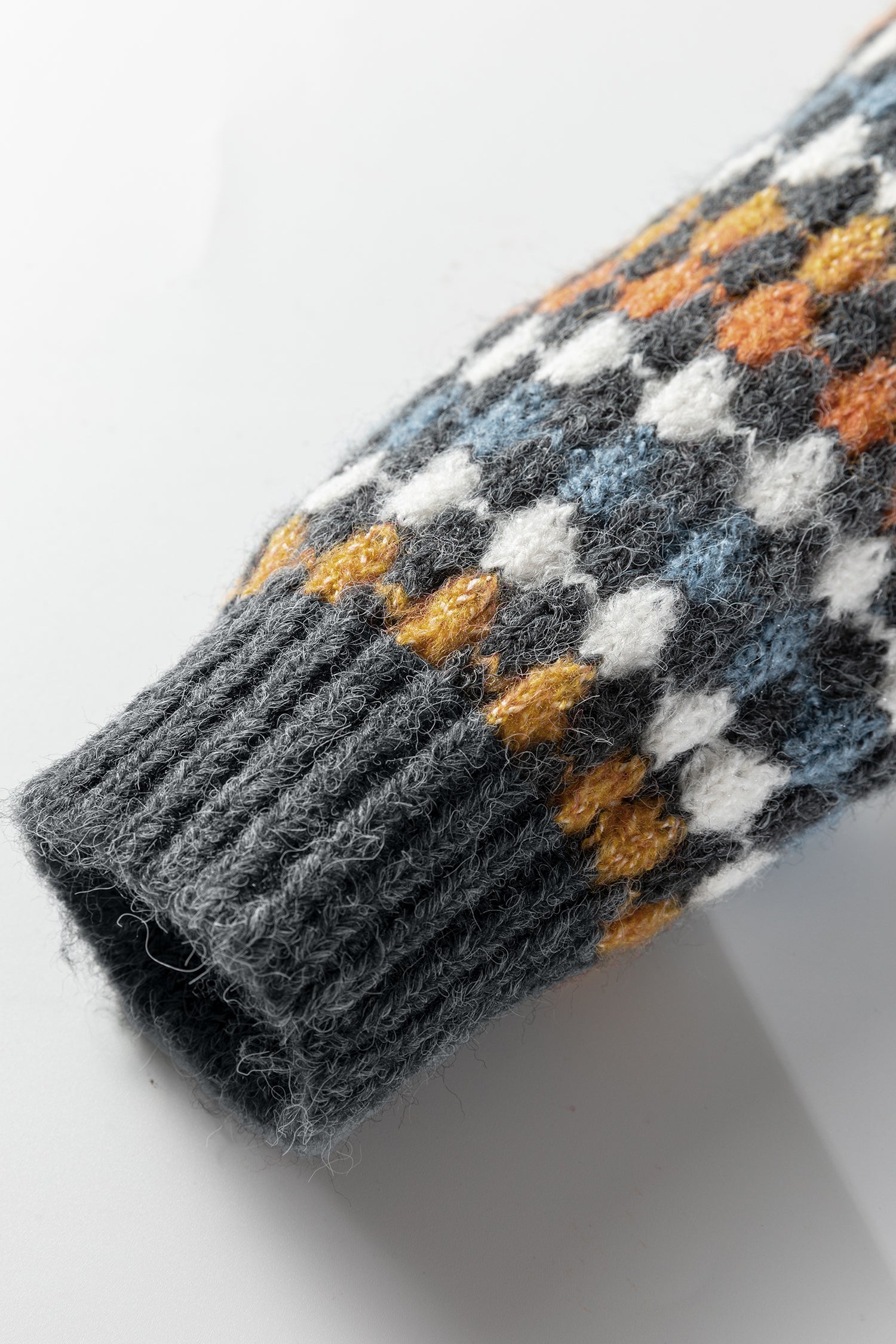 Multicolour Dotty Pattern Knit Button Front V Neck Sweater Cardigan-TOPS / DRESSES-[Adult]-[Female]-2022 Online Blue Zone Planet