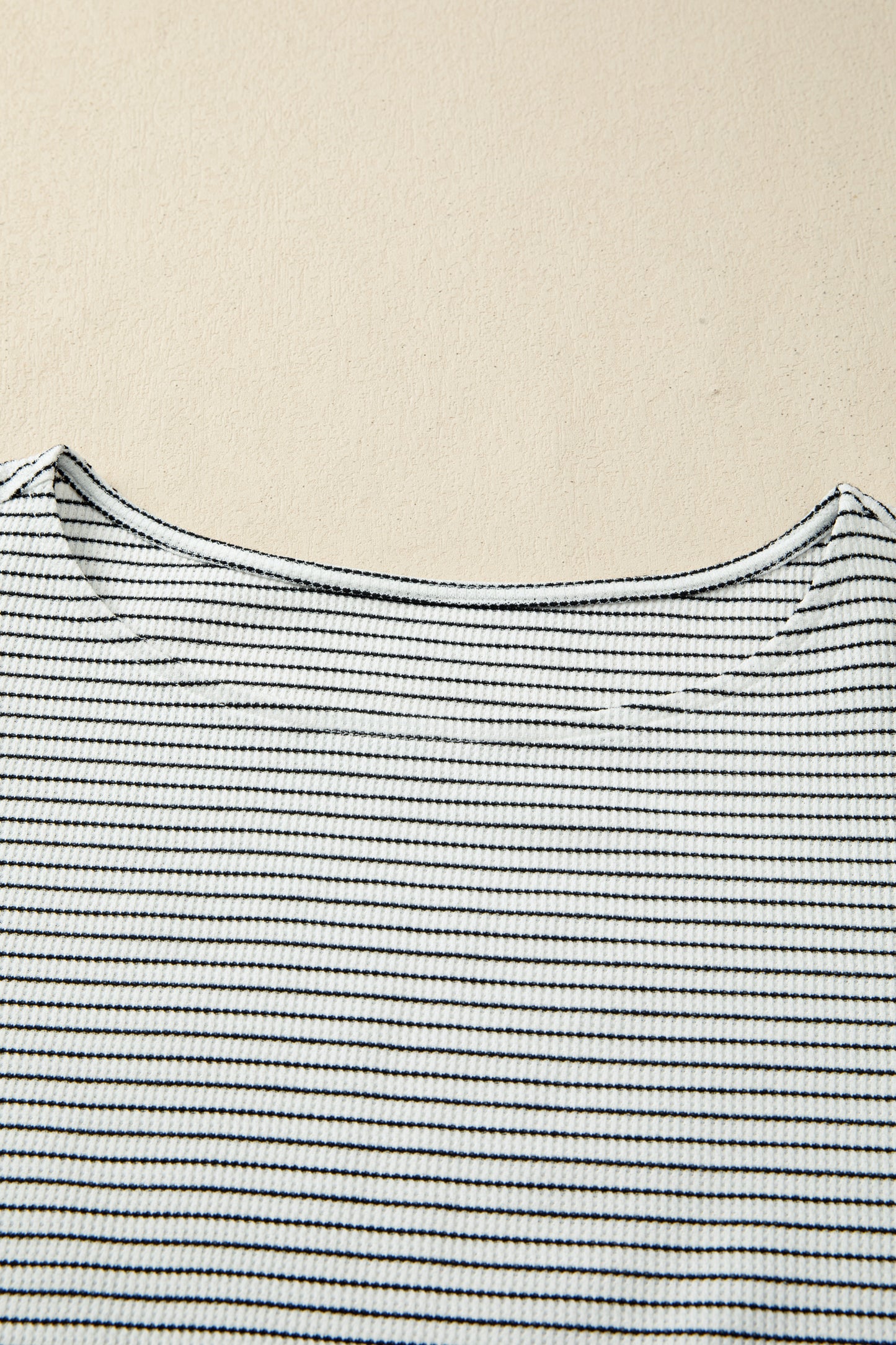 Black Stripe Contrasted Ruffle Trim Casual Tank Top-Tops/Tank Tops-[Adult]-[Female]-2022 Online Blue Zone Planet