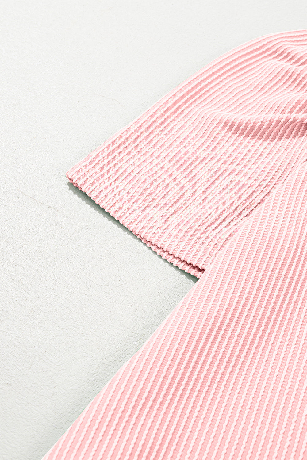 Blossom Corded Crew Neck Puff Sleeve Mini Dress-TOPS / DRESSES-[Adult]-[Female]-2022 Online Blue Zone Planet