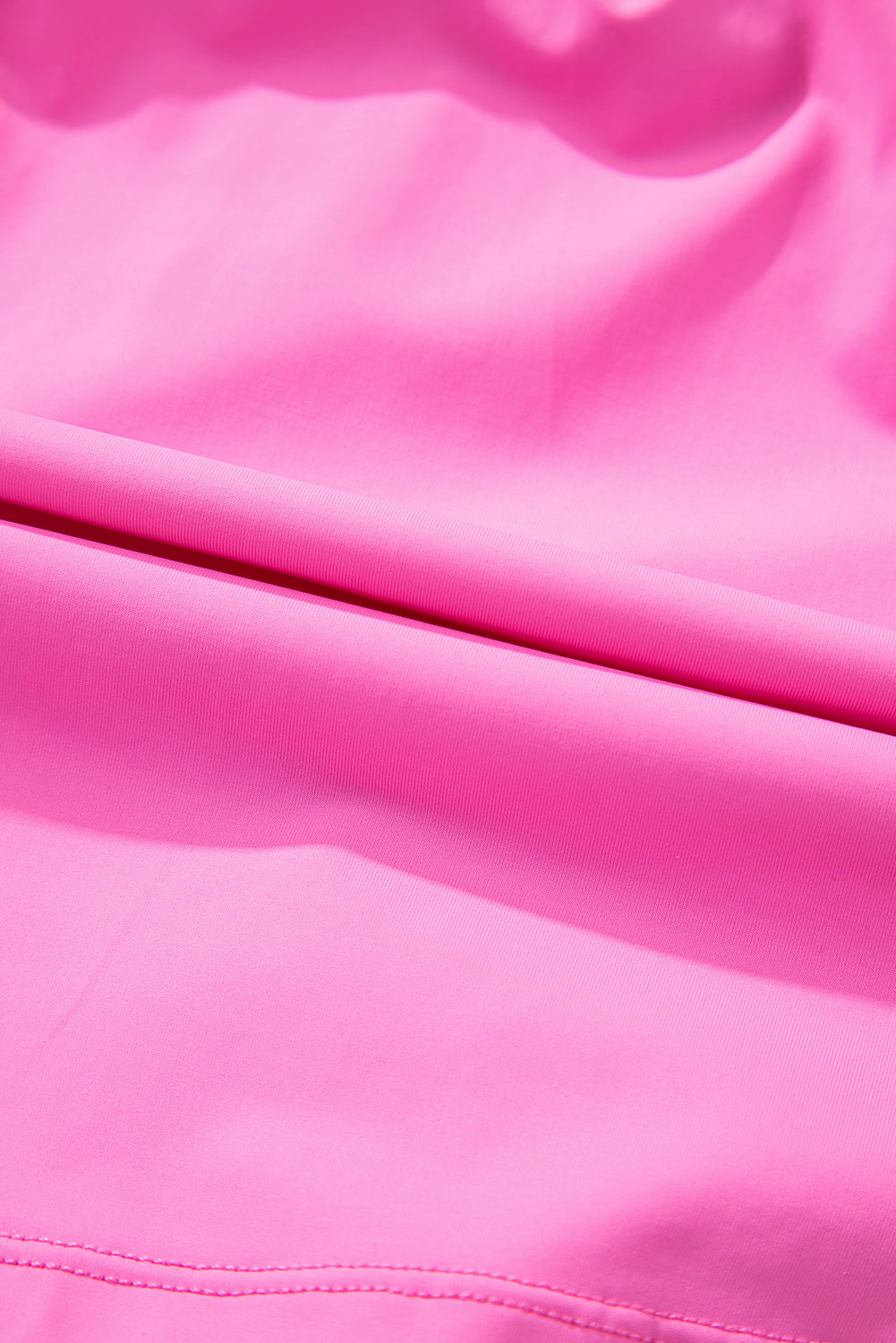 Sachet Pink Plain Sleeveless Loop Drawstring Cinched Waist Romper-Bottoms/Jumpsuits & Rompers-[Adult]-[Female]-2022 Online Blue Zone Planet