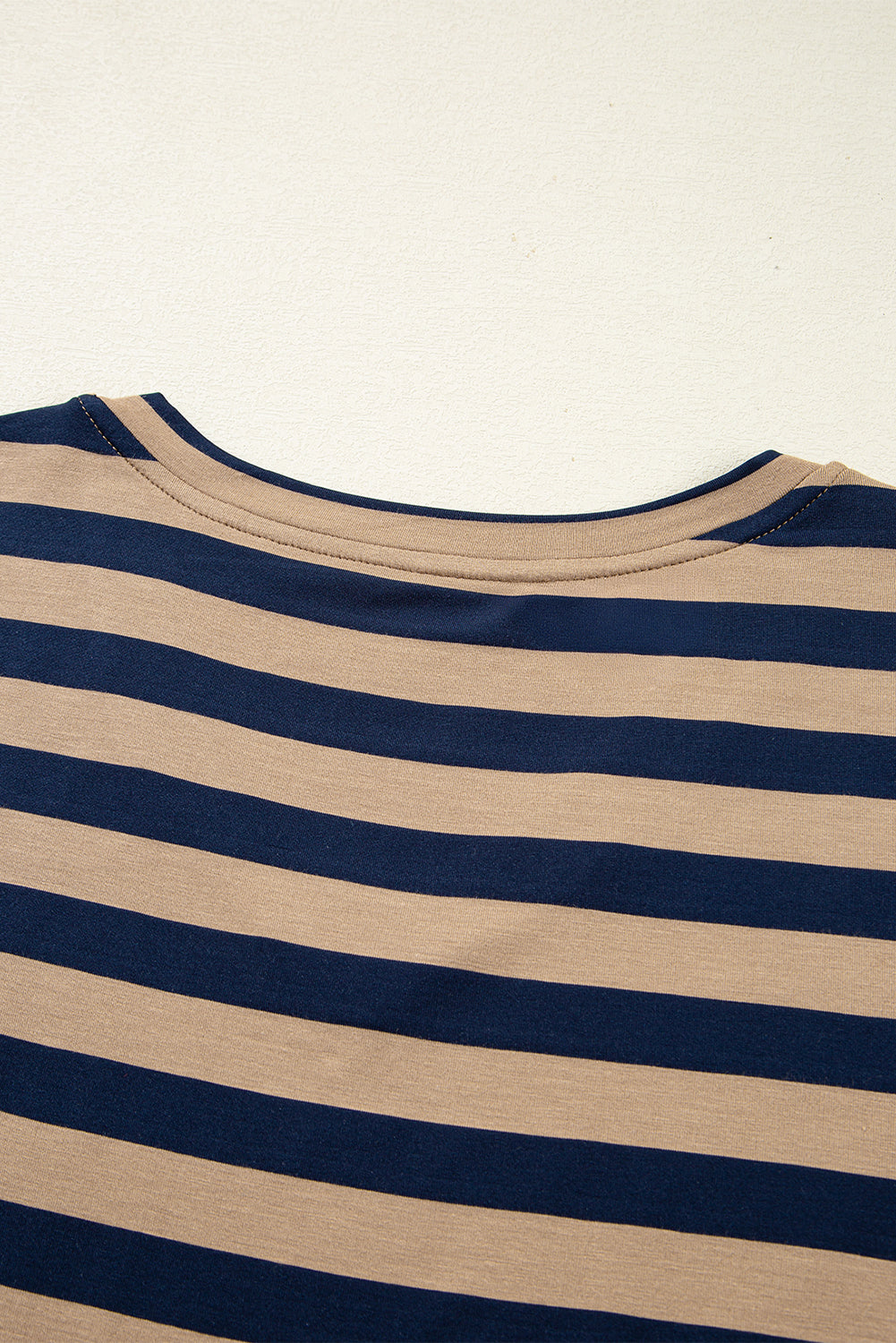 Black Stripe Print V Neck Maxi Dress With Side Splits-TOPS / DRESSES-[Adult]-[Female]-2022 Online Blue Zone Planet