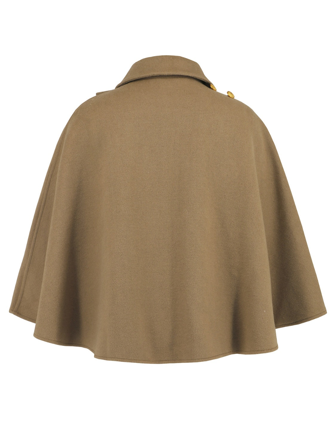 Collared Neck Cropped Cape-TOPS / DRESSES-[Adult]-[Female]-2022 Online Blue Zone Planet