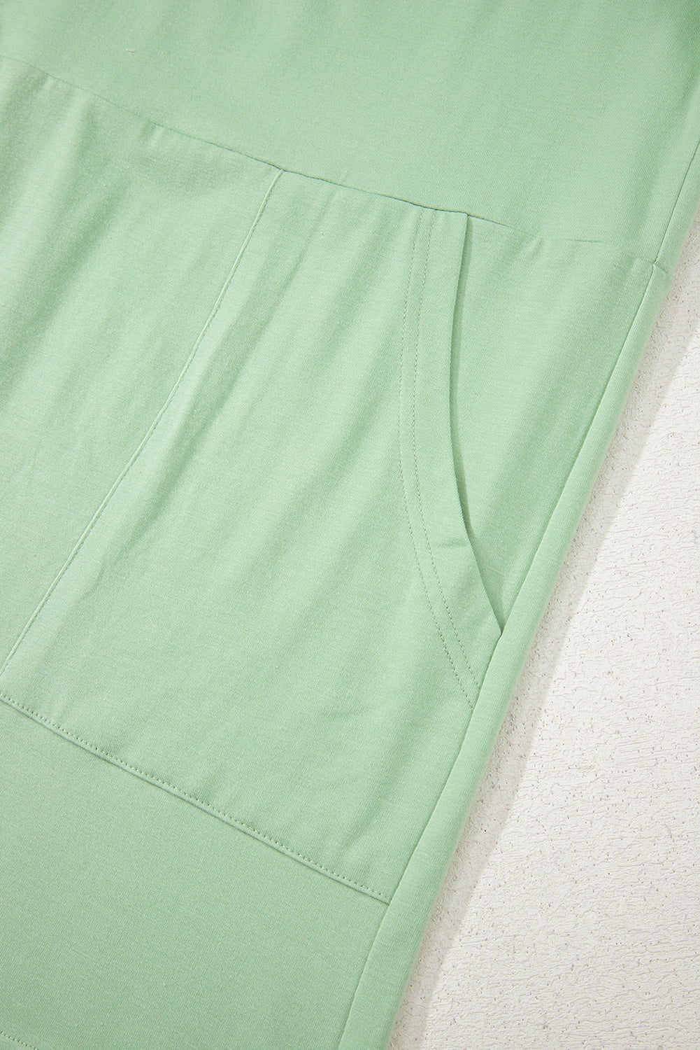 Grass Green Loose Half Sleeve V Neck Knit Romper-Bottoms/Jumpsuits & Rompers-[Adult]-[Female]-2022 Online Blue Zone Planet