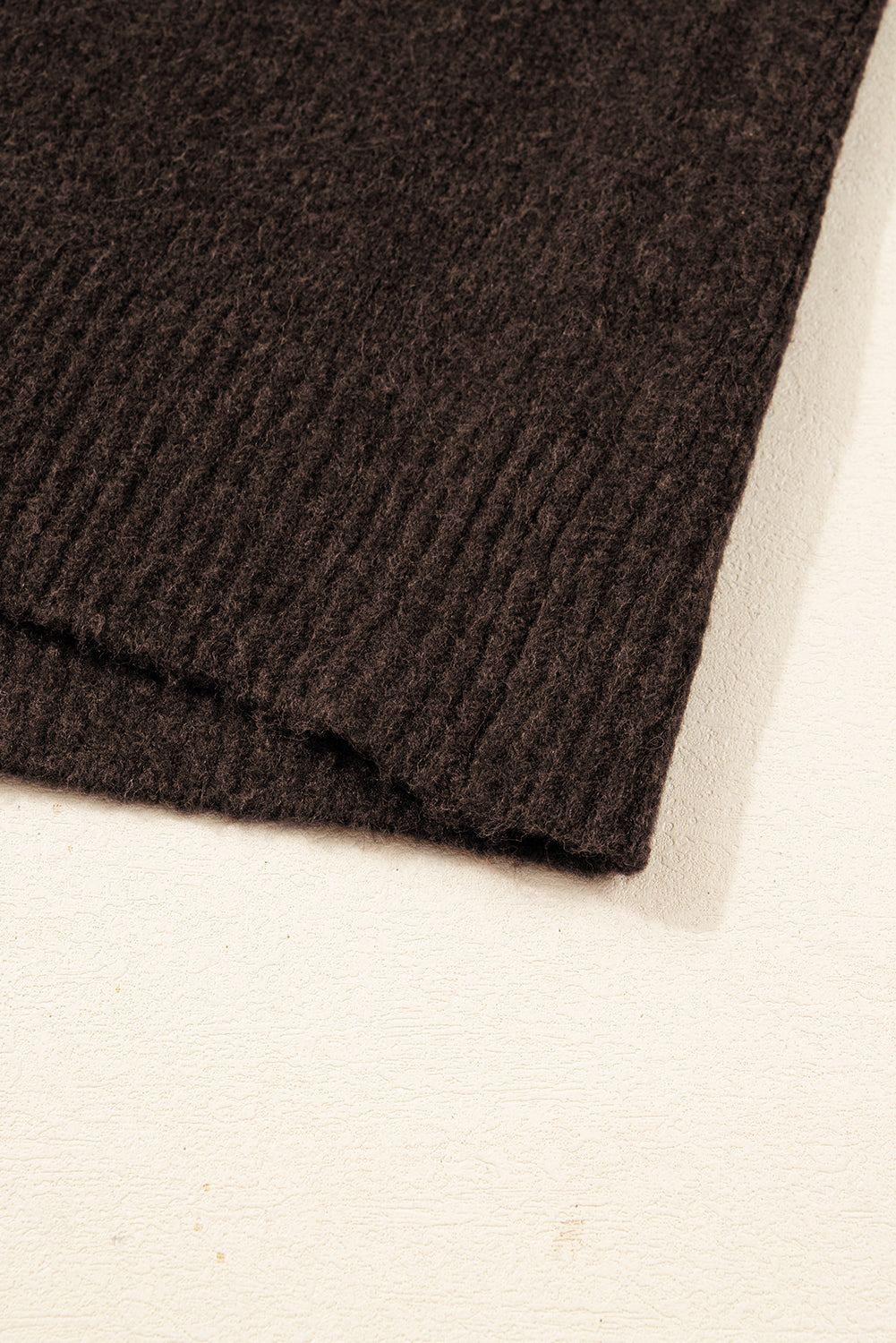 Chicory Coffee Heart Metal Button V Neck Cardigan Sweater-TOPS / DRESSES-[Adult]-[Female]-2022 Online Blue Zone Planet