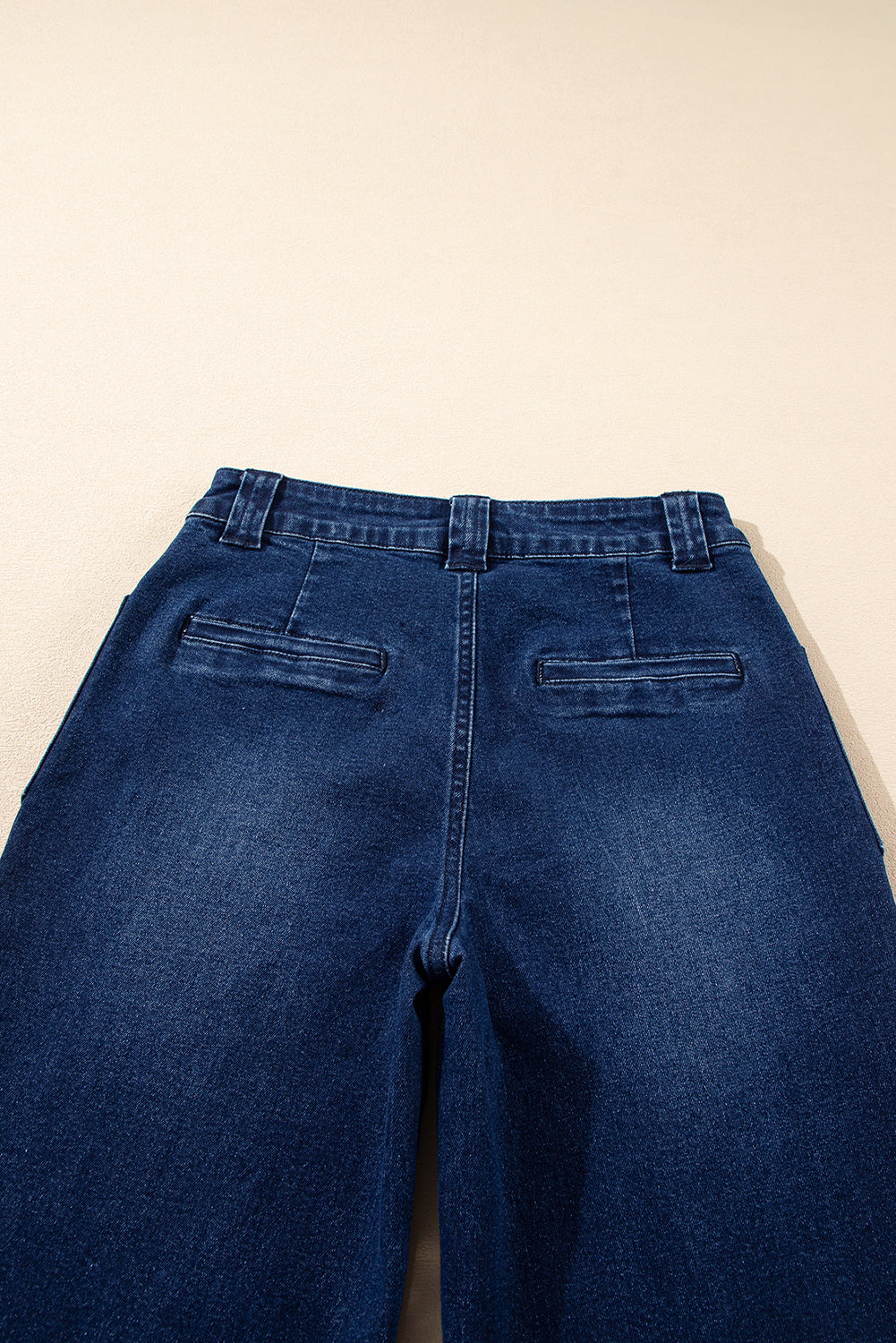 Dirty blue Daily Fashion Straight Leg Mid-rise Shift Jeans-Bottoms/Jeans-[Adult]-[Female]-2022 Online Blue Zone Planet
