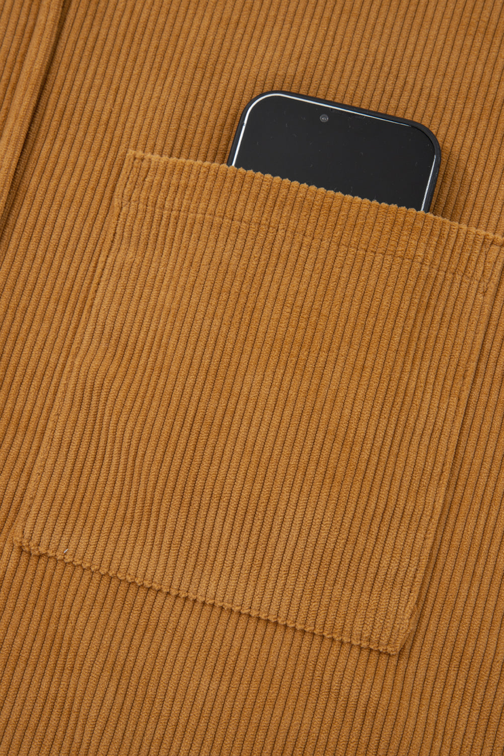 Beige Corduroy Sleeveless Mini Dress With Patched Pockets-TOPS / DRESSES-[Adult]-[Female]-2022 Online Blue Zone Planet