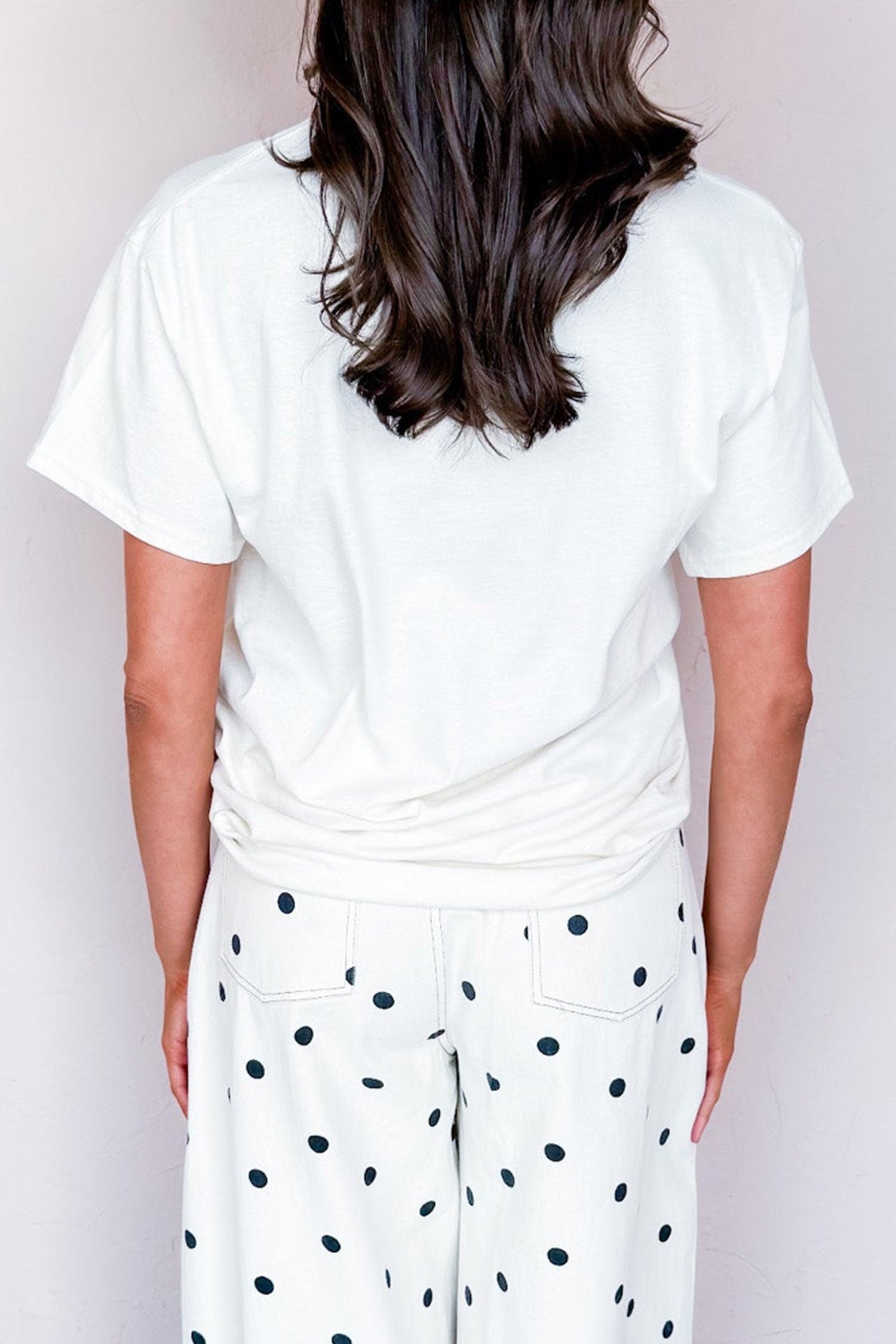 White Cowboy Lover Lettering Graphic Tee-Graphic/Graphic Tees-[Adult]-[Female]-2022 Online Blue Zone Planet