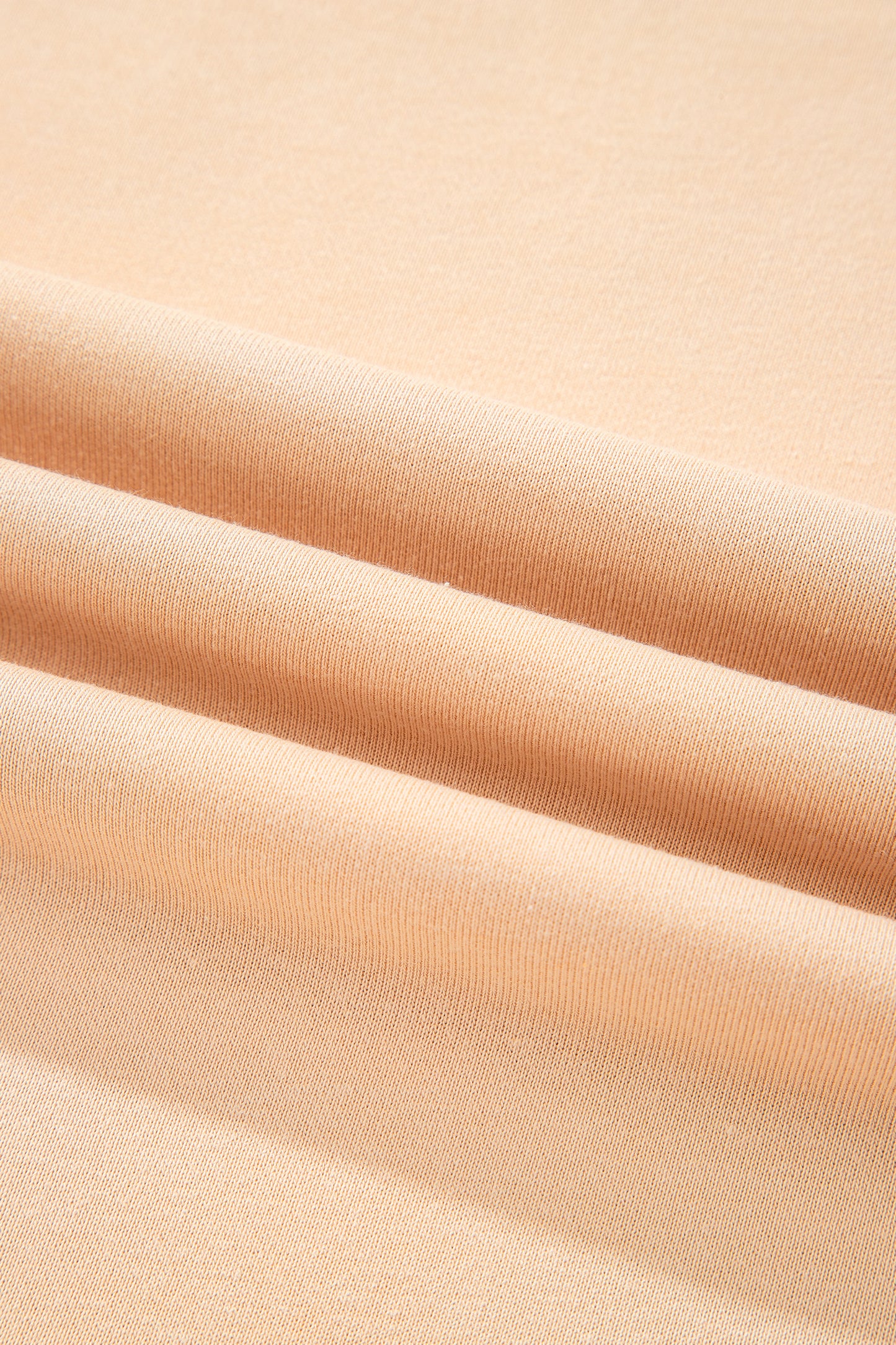 Beige Color Block Patchwork Split Hem Casual Sweatshirt-Tops/Sweatshirts & Hoodies-[Adult]-[Female]-2022 Online Blue Zone Planet