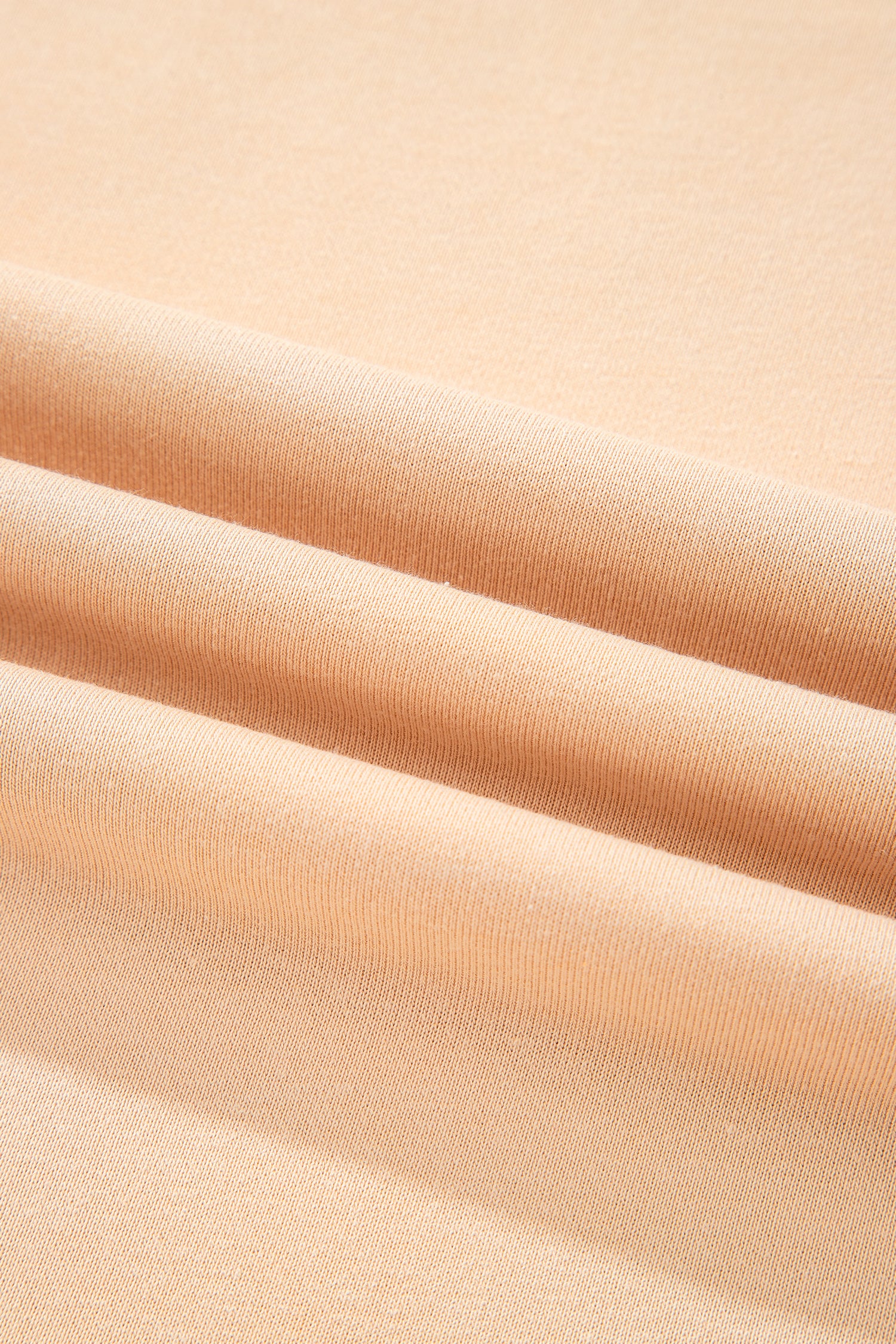 Beige Color Block Patchwork Split Hem Casual Sweatshirt-Tops/Sweatshirts & Hoodies-[Adult]-[Female]-2022 Online Blue Zone Planet