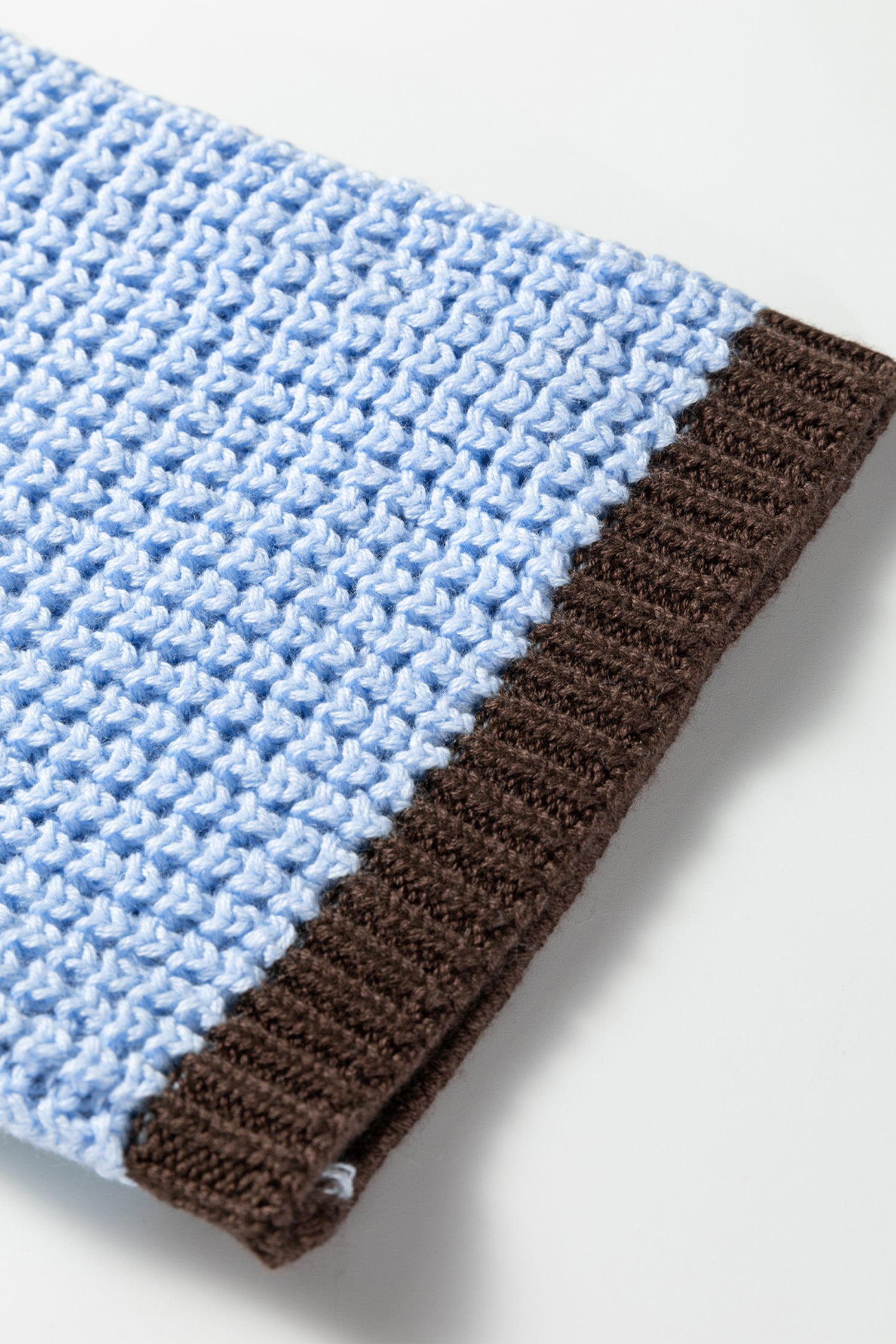 Myosotis Striped Color Block Thermal Textured Knit Drop Shoulder Sweater-TOPS / DRESSES-[Adult]-[Female]-2022 Online Blue Zone Planet