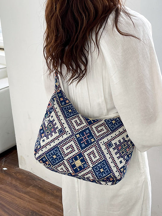 Geometric Adjustable Strap Crossbody Bag-HANDBAGS-[Adult]-[Female]-2022 Online Blue Zone Planet