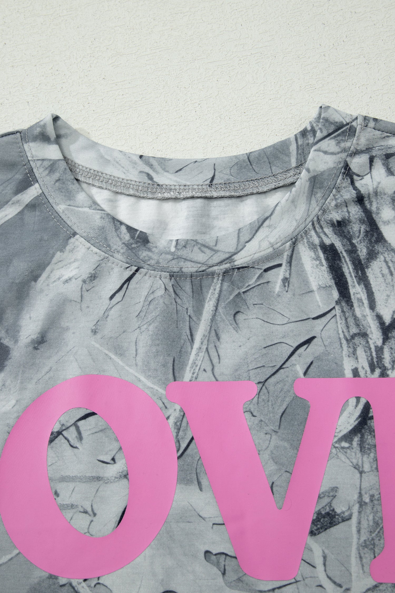 Beige Camo Woodland Love Like Jesus Casual Tee-Tops/Tops & Tees-[Adult]-[Female]-2022 Online Blue Zone Planet