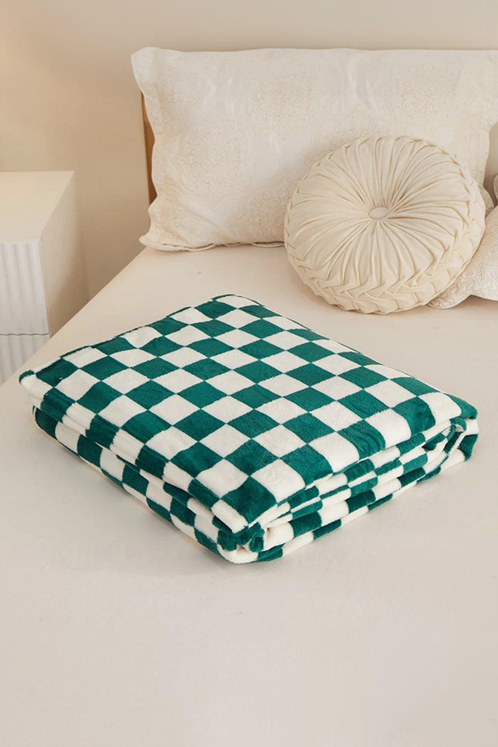 Black Checkerboard Printed Soft Throw Blanket-Accessories & Jewelry-[Adult]-[Female]-2022 Online Blue Zone Planet