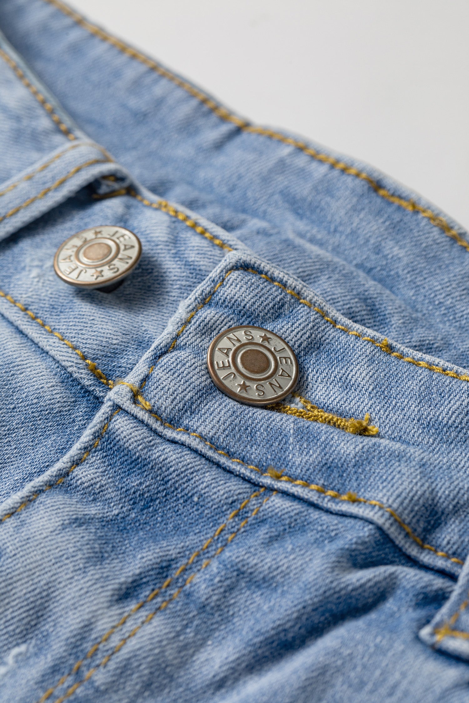 Beau Blue Asymmetric Raw Hem Distressed Whiskery Denim Shorts-Bottoms/Denim Shorts-[Adult]-[Female]-2022 Online Blue Zone Planet
