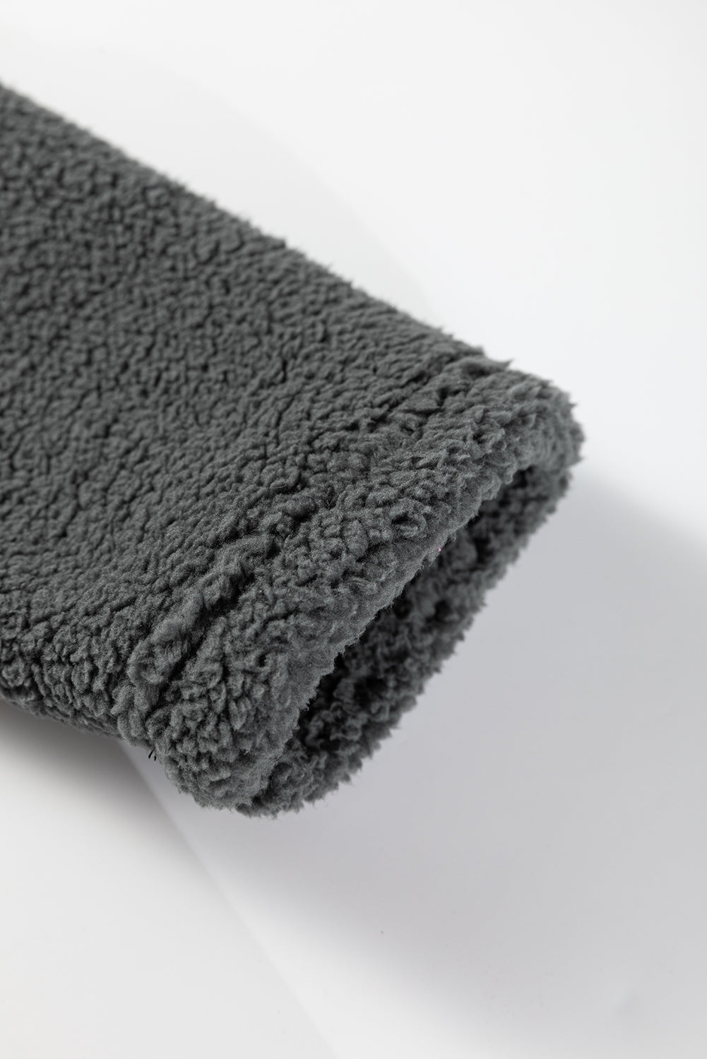 Medium Grey Fuzzy Drawstring Hoodie Lounge Pants 2pcs Set-Tops / Dresses-[Adult]-[Female]-2022 Online Blue Zone Planet