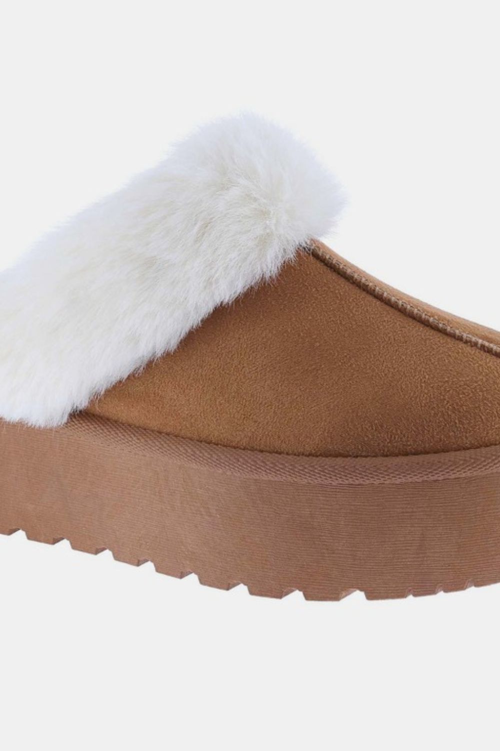 Blue Zone Planet | Weeboo Thick Bottom Fur Trim Snow Slippers-SHOES-[Adult]-[Female]-2022 Online Blue Zone Planet