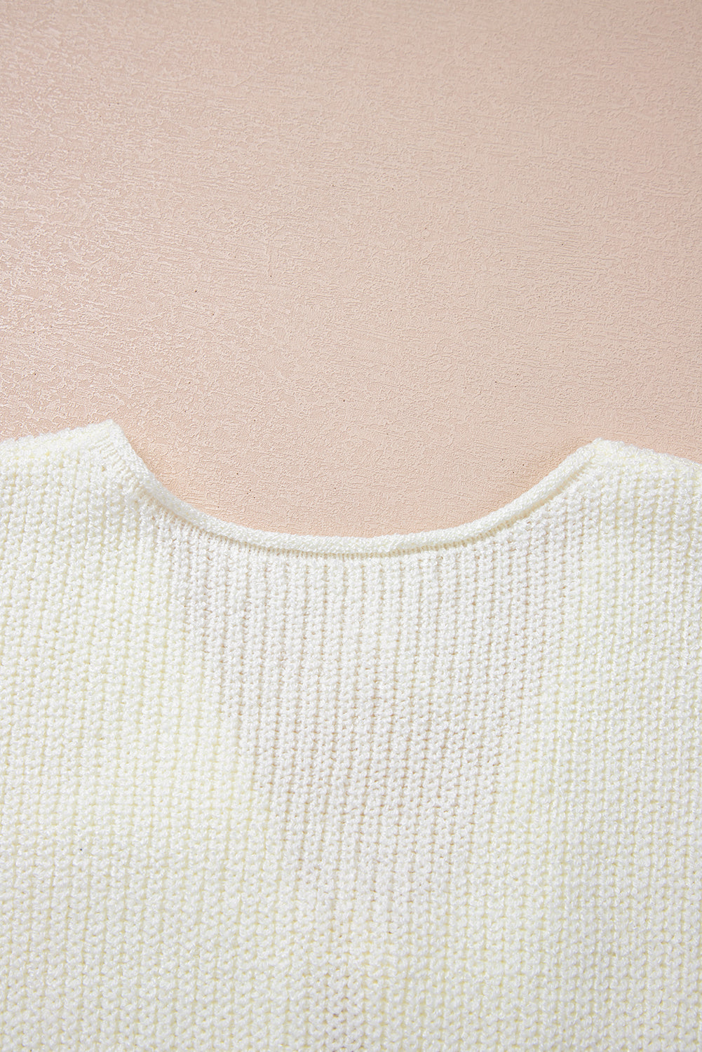 Blue Zone Planet | Beige Lace-up Front V Neck Sweater Vest-Sweaters & Cardigans/Sweater Vests-[Adult]-[Female]-2022 Online Blue Zone Planet