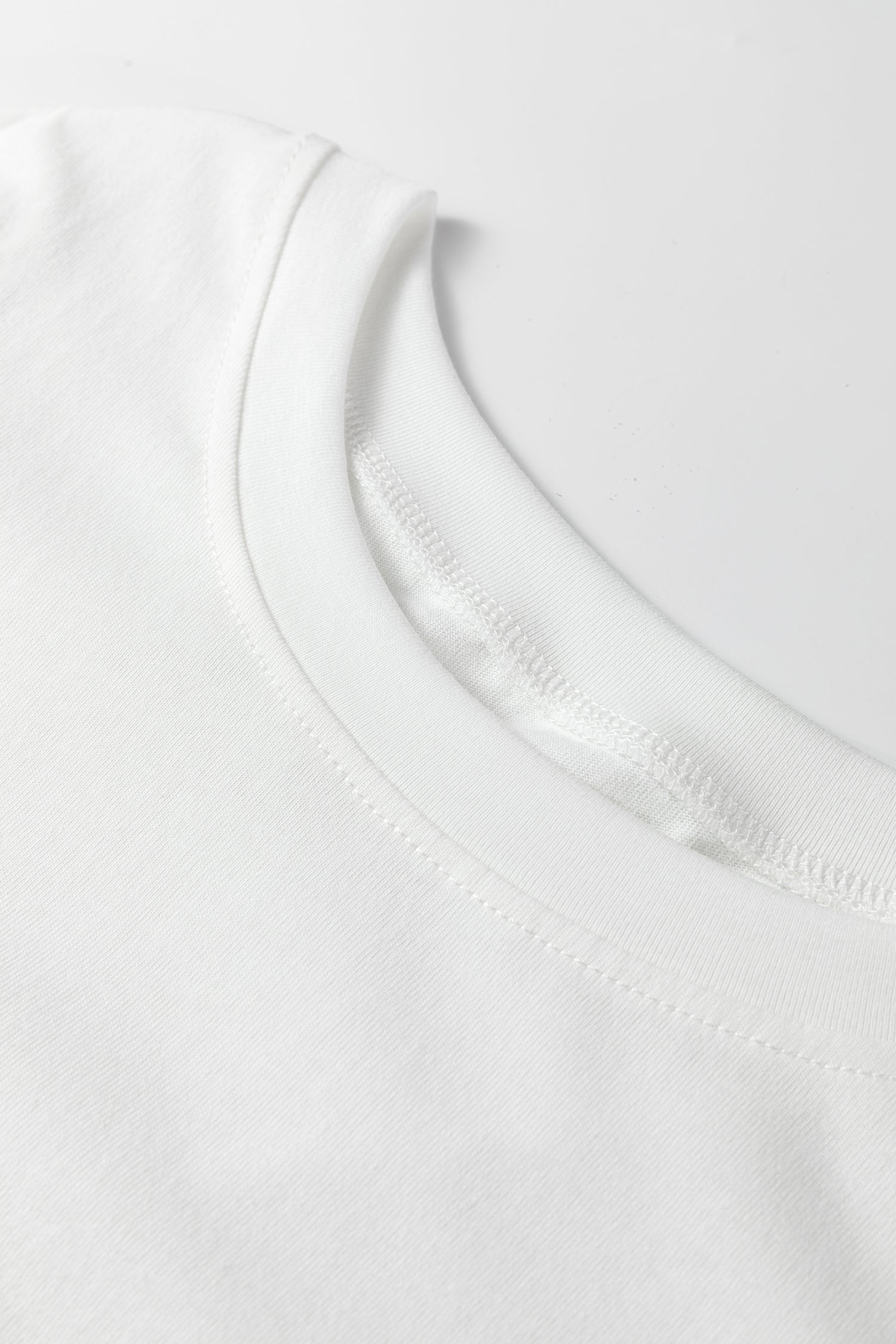 White Leopard Bow Embroidered Cotton Round Neck T Shirt-Tops/Tops & Tees-[Adult]-[Female]-2022 Online Blue Zone Planet