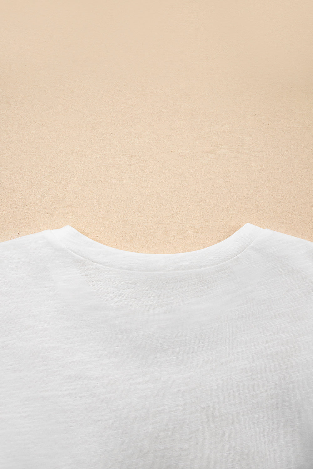 White Layered Ruffle Short Sleeve Round Neck Top-Tops/Tops & Tees-[Adult]-[Female]-2022 Online Blue Zone Planet