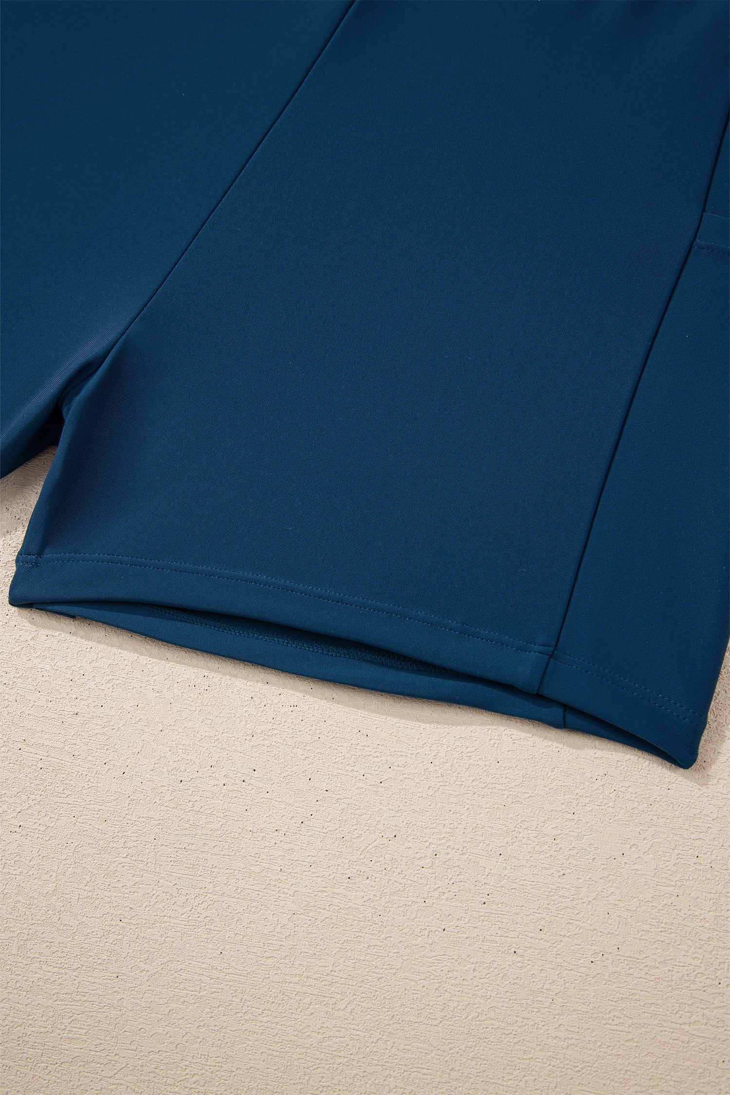 Sail Blue Color Block Patchwork Bow Knot Detail Sleeveless Swim Dress-TOPS / DRESSES-[Adult]-[Female]-2022 Online Blue Zone Planet