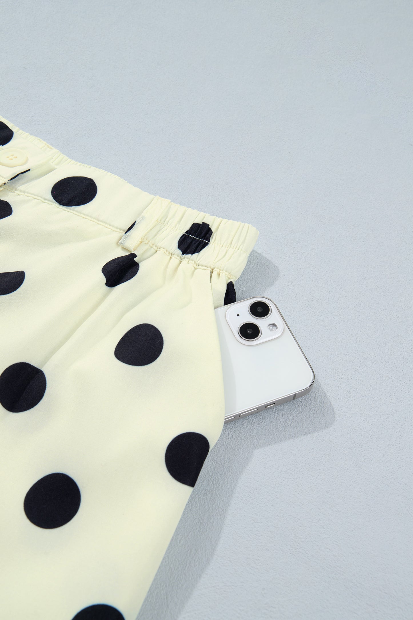 Black Polka Dot Ankle Length Harem Pants-Bottoms/Pants & Culotte-[Adult]-[Female]-2022 Online Blue Zone Planet