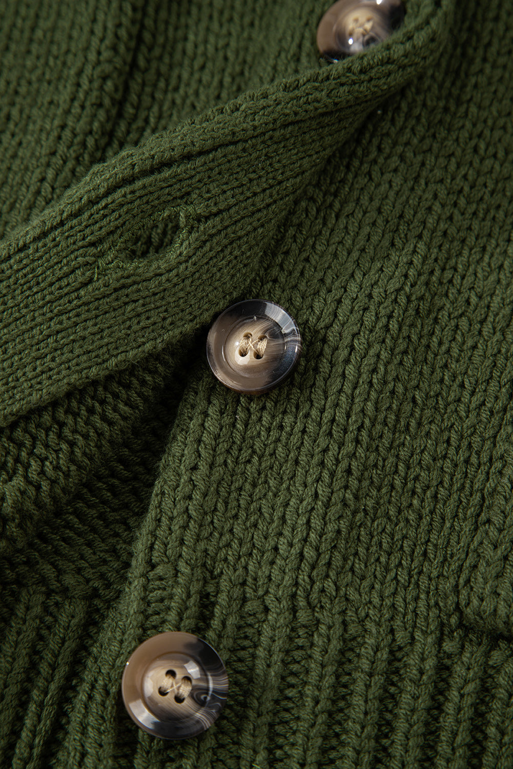 Moss Green Western Fashion Abstract Printed Cardigan Sweater-Sweaters & Cardigans/Cardigans-[Adult]-[Female]-2022 Online Blue Zone Planet