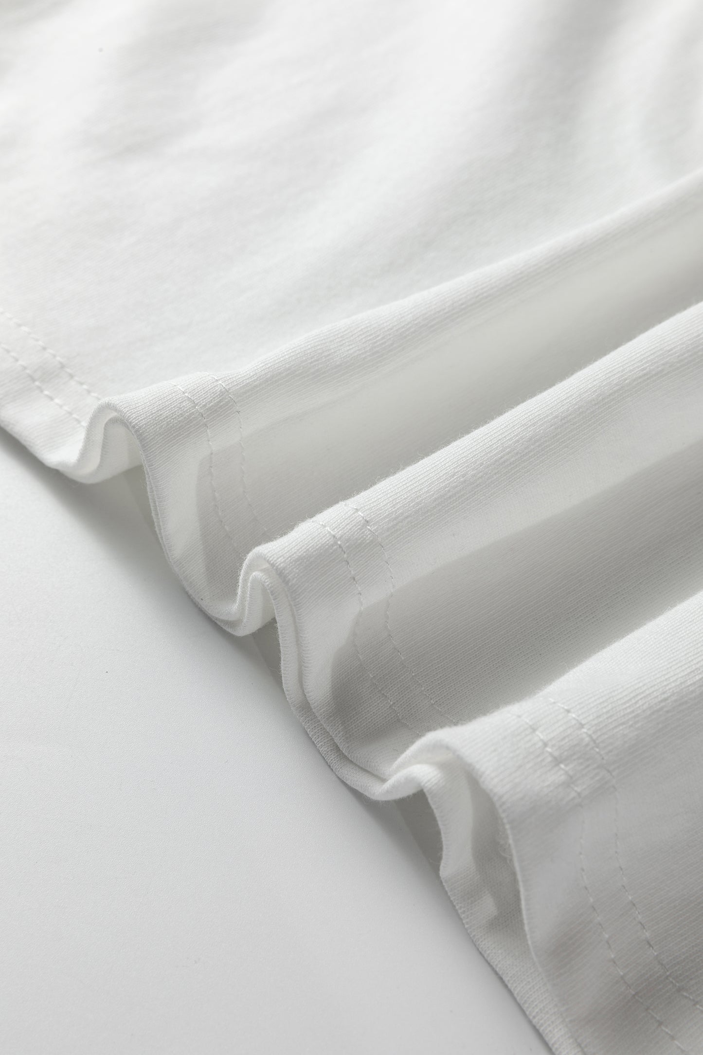 White Leopard Bow Embroidered Cotton Round Neck T Shirt-Tops/Tops & Tees-[Adult]-[Female]-2022 Online Blue Zone Planet