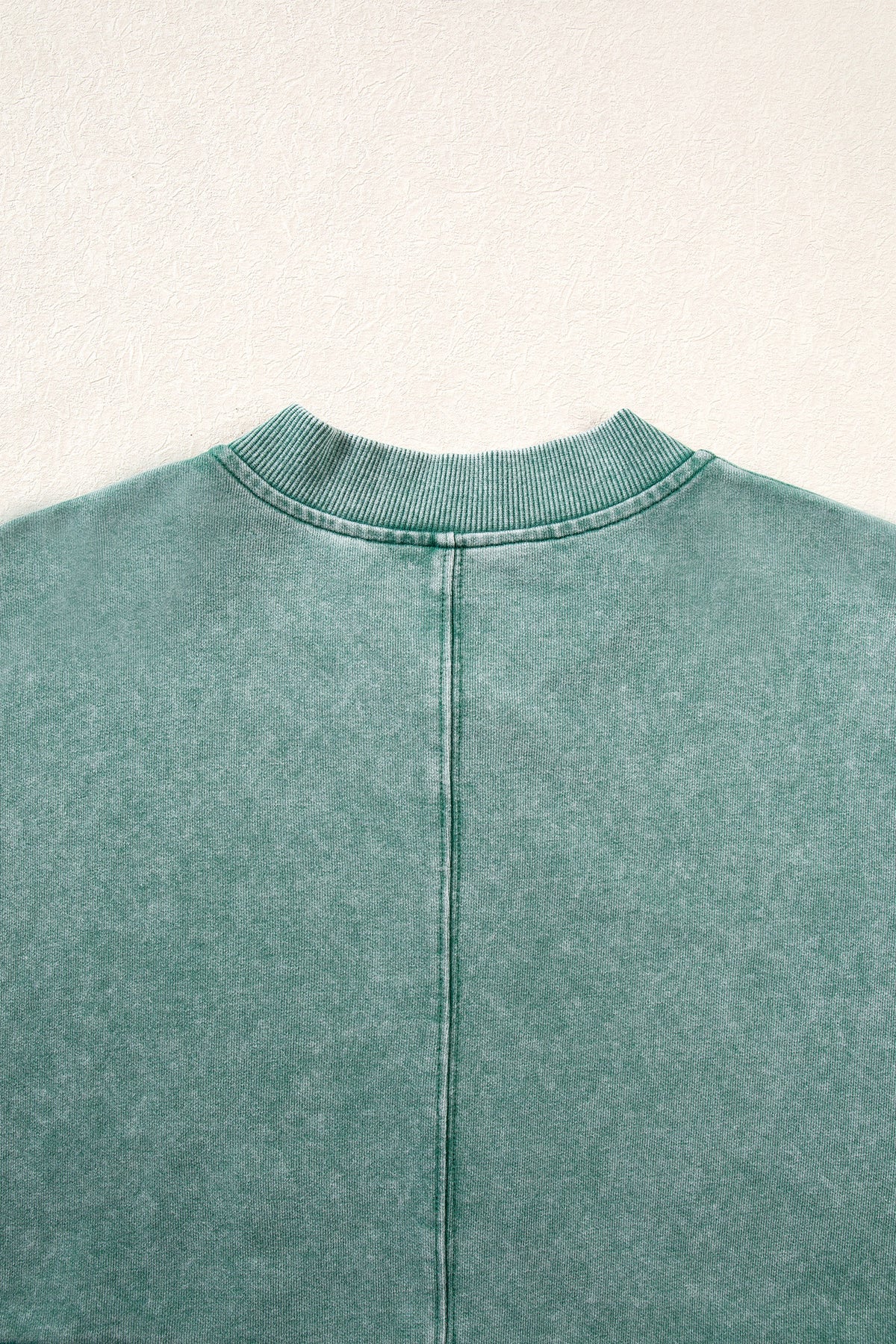 Evergreen Mineral Washed Zip Open-Front Jacket Style Cotton Sweatshirt-Tops/Sweatshirts & Hoodies-[Adult]-[Female]-2022 Online Blue Zone Planet